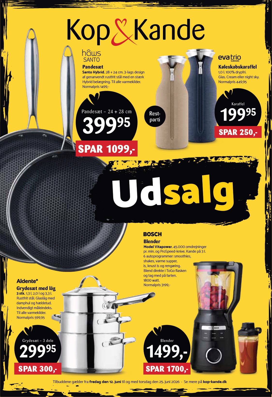 kopkande - Aktuel Kop&Kande - Udsalg Sommer tilbudsavis fra fredag, 12.06.2026 til torsdag, 25.06.2026