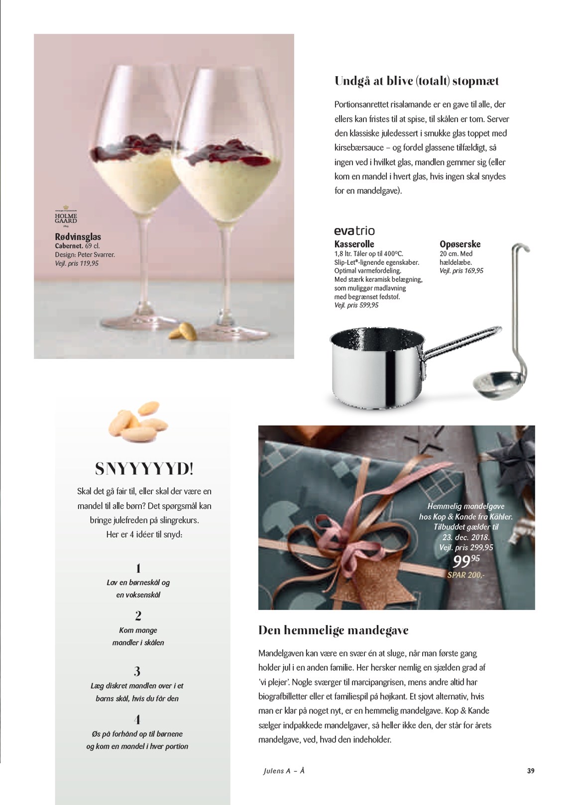 kopkande - Kop&Kande - Julens A-Å tilbudsavis gyldig fra 01.09. til 31.12. - page: 39