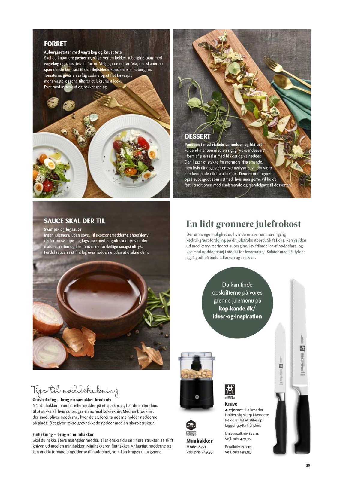 kopkande - Kop&Kande - Ønsker - Inspiration og gode råd... tilbudsavis gyldig fra 01.11. til 31.12. - page: 39