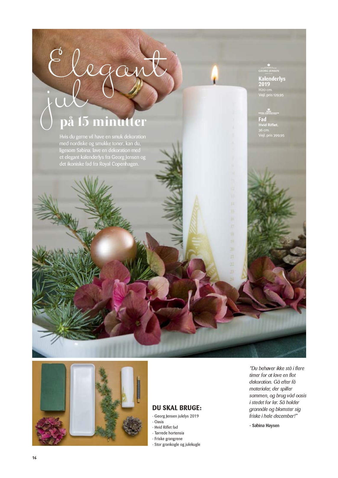 kopkande - Kop&Kande - Ønsker - Inspiration og gode råd... tilbudsavis gyldig fra 01.11. til 31.12. - page: 16