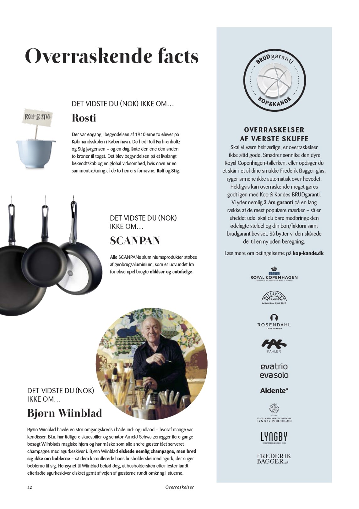 kopkande - Kop&Kande - Overraskelser tilbudsavis gyldig fra 01.01. til 31.12. - page: 42