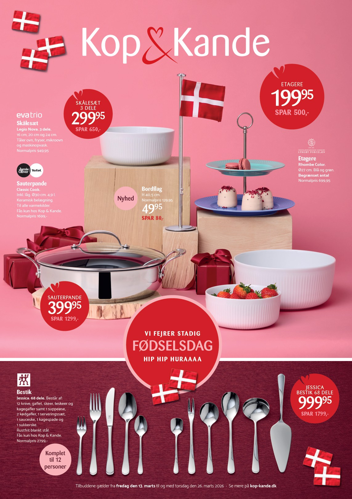 kopkande - Kop&Kande - Endnu mere fødselsdag tilbudsavis gyldig fra 13.03.2026 til 26.03.2026 - page: 1