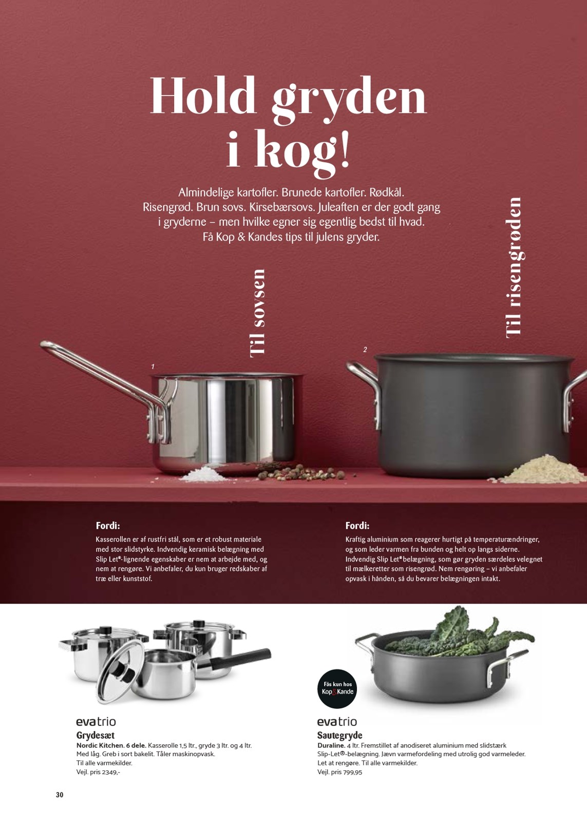 kopkande - Kop&Kande - Ønsker - Inspiration og gode råd tilbudsavis gyldig fra 03.04.2026 til 31.08.2026 - page: 30