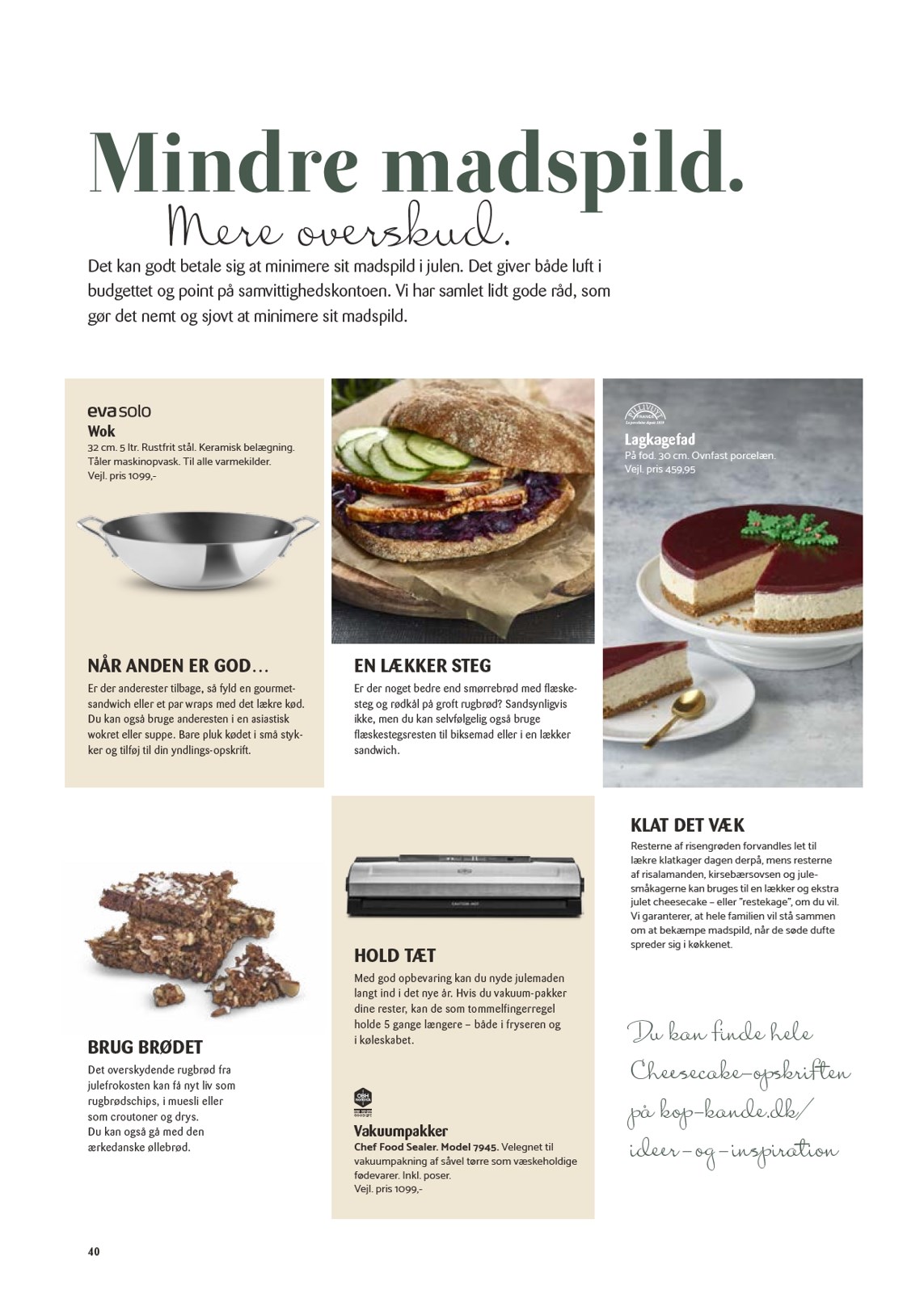 kopkande - Kop&Kande - Ønsker - Inspiration og gode råd tilbudsavis gyldig fra 03.04.2026 til 31.08.2026 - page: 40
