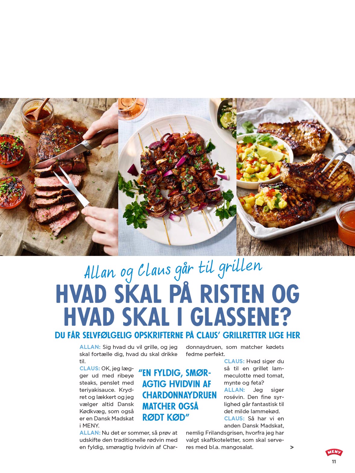 meny - Aktuel Meny - Magasin tilbudsavis fra mandag, 08.06.2026 til søndag, 28.06.2026 - page: 11