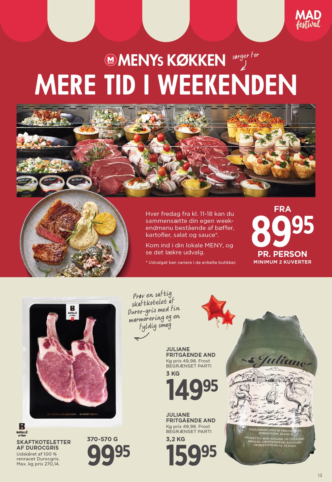meny - Meny tilbudsavis for næste uge fra fredag, 25.09.2026 til torsdag, 01.10.2026 - page: 16