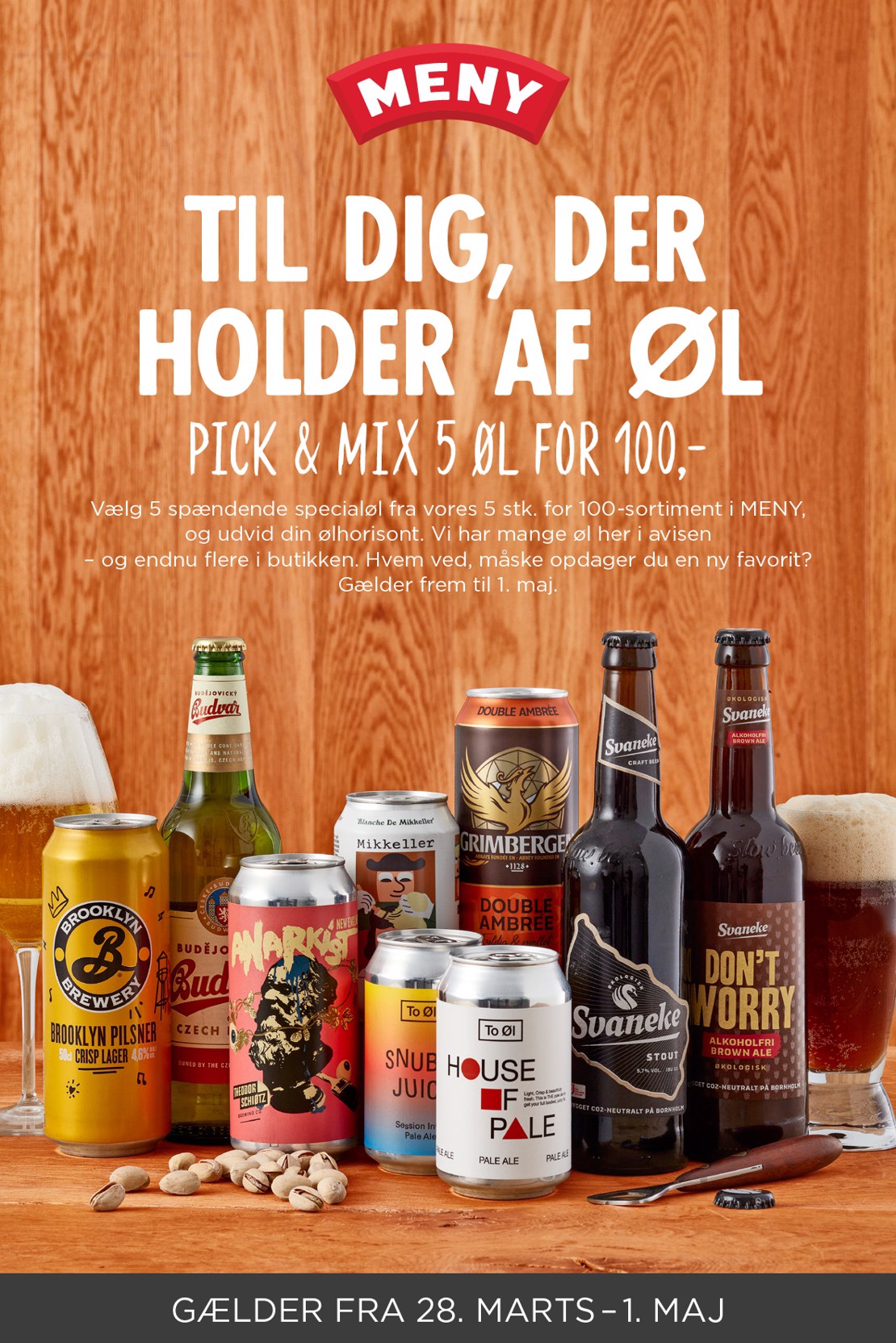 meny - Meny - Pick & Mix tilbudsavis gyldig fra 28.03. - 01.05.