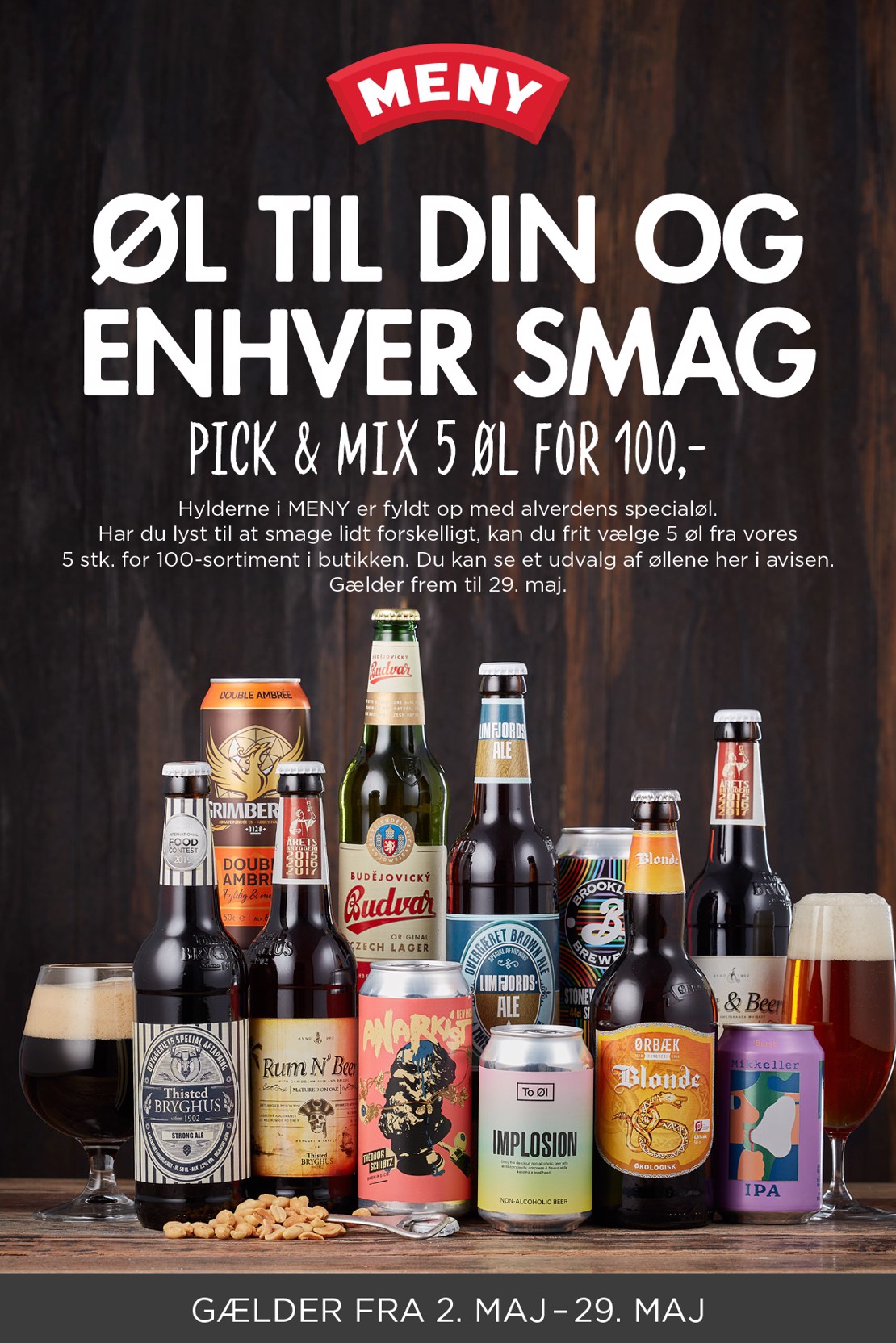 meny - Meny - Pick & Mix tilbudsavis gyldig fra 02.05. - 29.05.