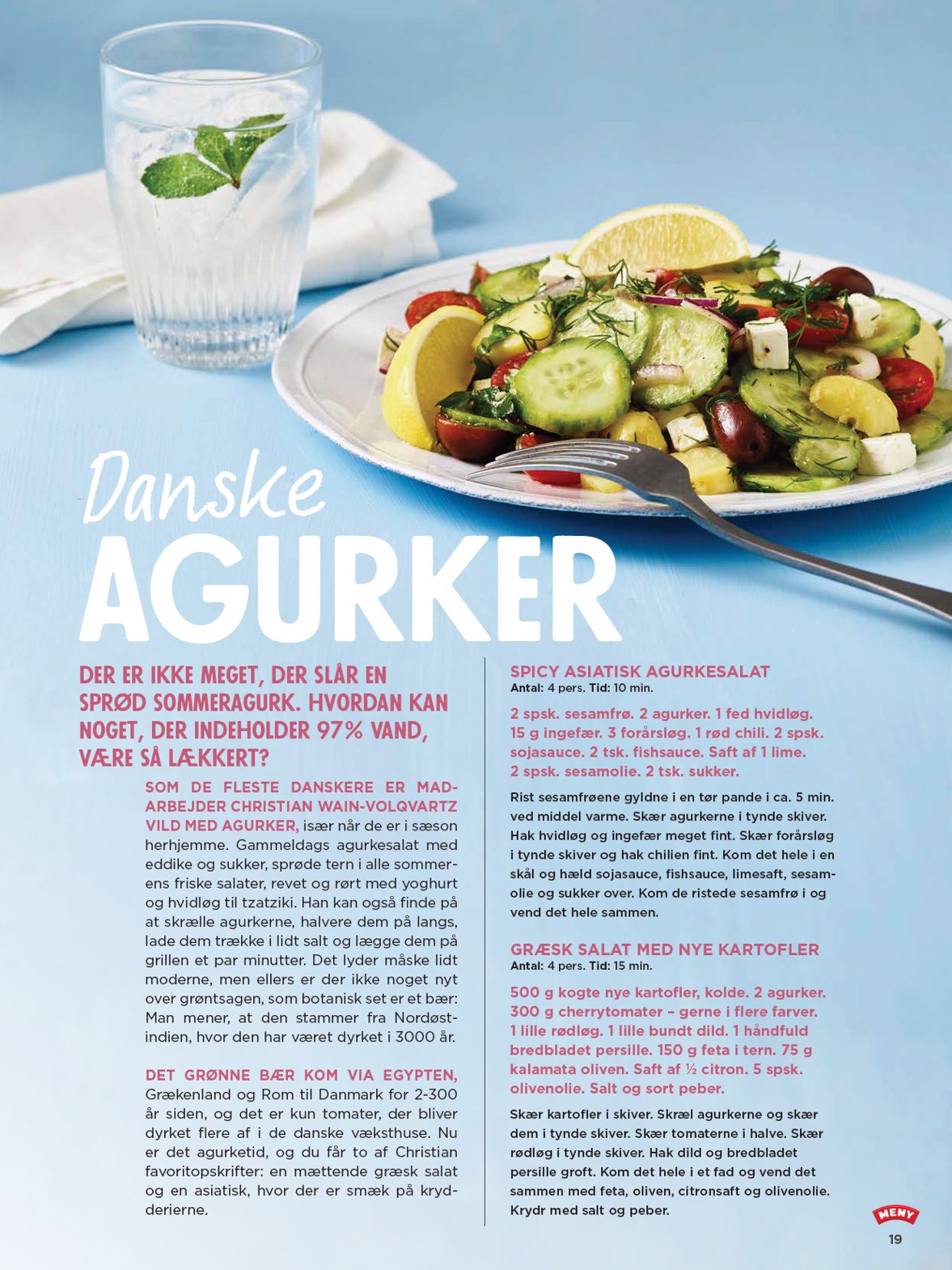meny - Meny - Spisetid tilbudsavis gyldig fra 01.06. - 30.06. - page: 19 meny - Meny - Spisetid tilbudsavis gyldig fra 01.06. - 30.06. - page: 19