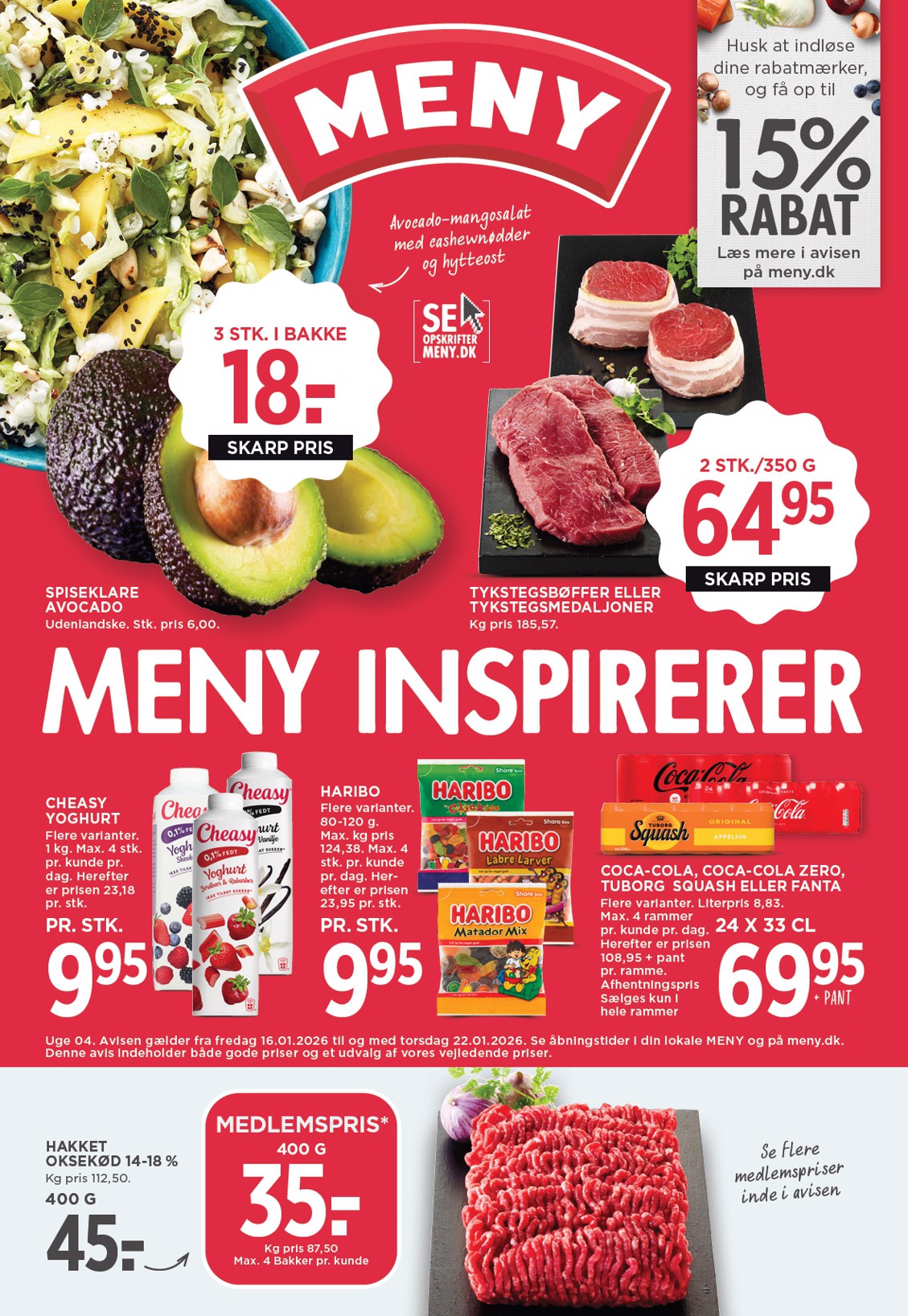 meny - Meny tilbudsavis gyldig fra 16.01. til 22.01.