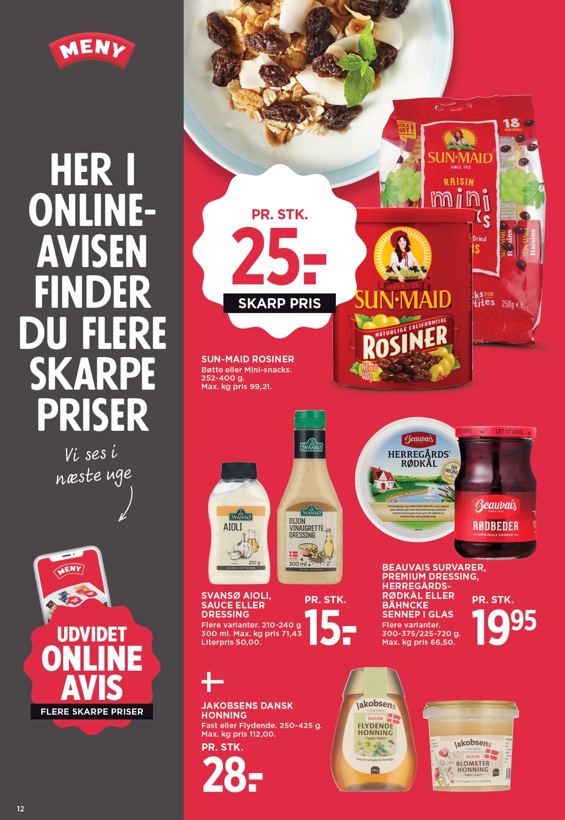 meny - Meny tilbudsavis gyldig fra 16.01. til 22.01. - page: 16