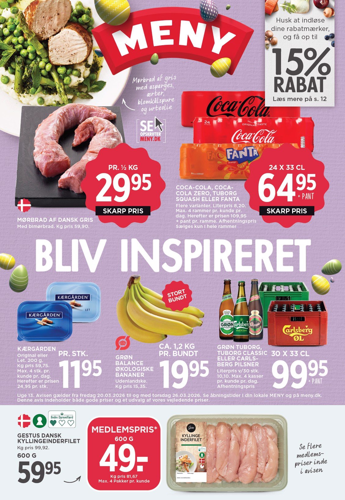 meny - Meny tilbudsavis gyldig fra 20.03.2026 til 26.03.2026 - page: 1