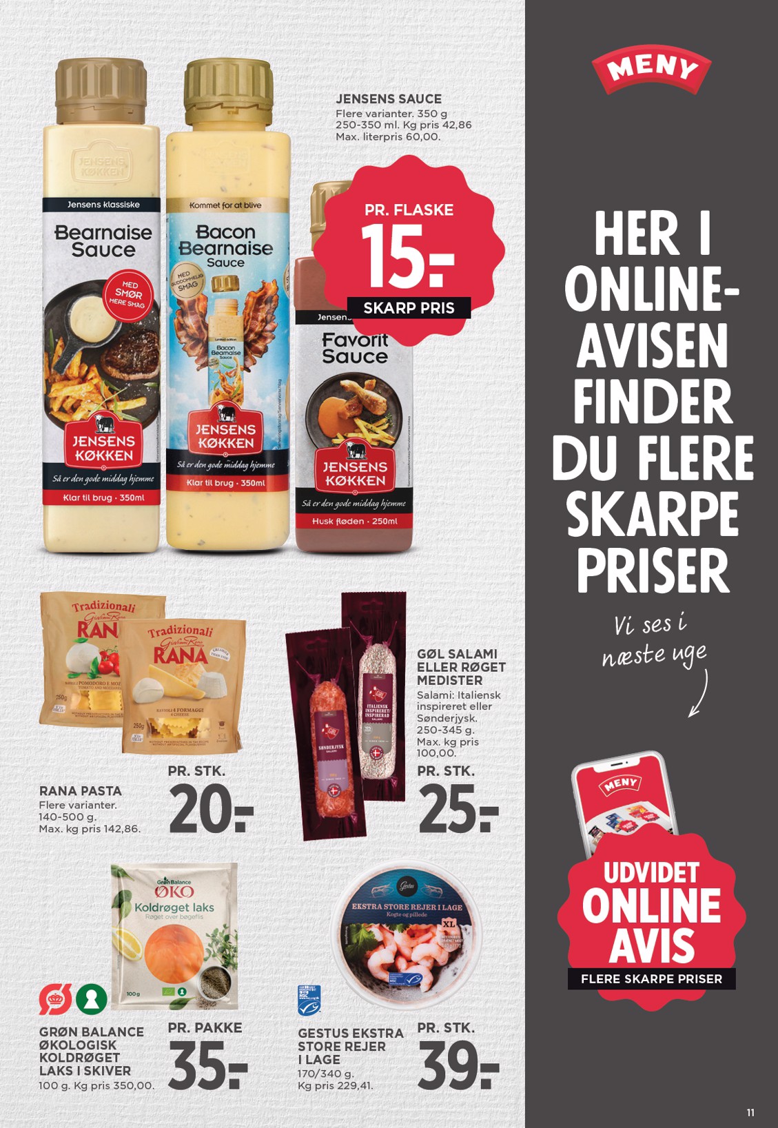 meny - Meny flyer til næste uge fra fredag 17.04.2026 til torsdag 23.04.2026 - page: 14