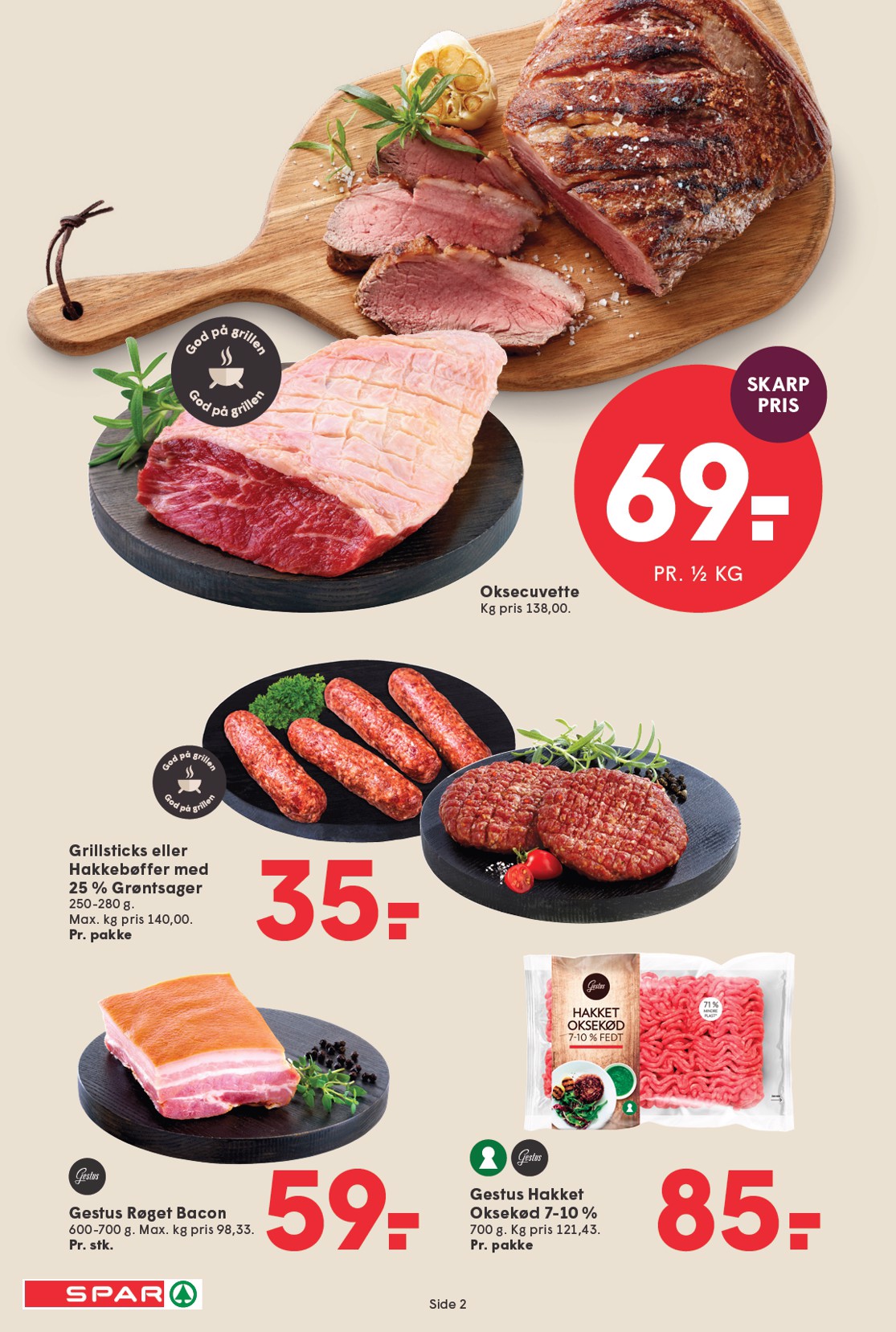 spar - Spar tilbudsavis for næste uge fra fredag, 29.05.2026 til torsdag, 04.06.2026 - page: 2