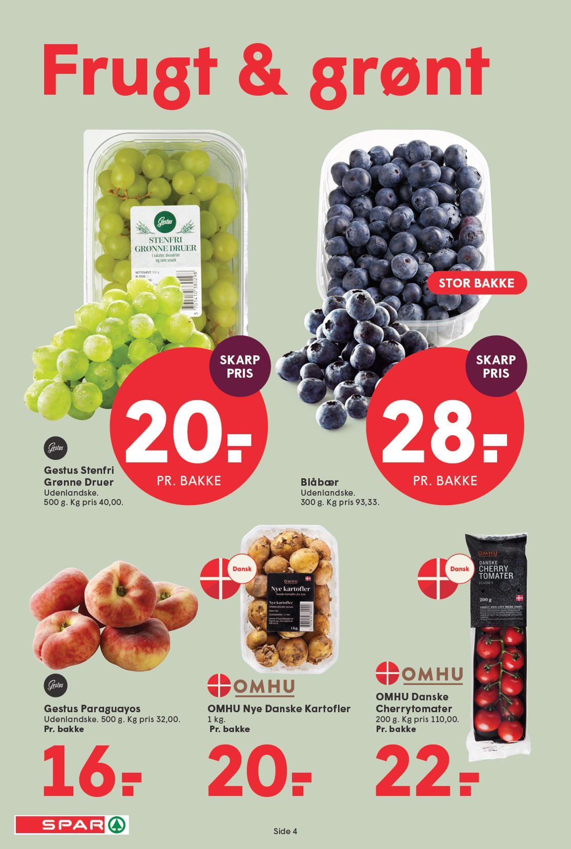 spar - Spar tilbudsavis for næste uge fra fredag, 19.06.2026 til torsdag, 25.06.2026 - page: 4
