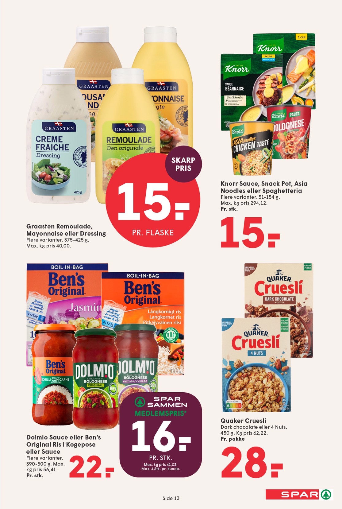 spar - Spar tilbudsavis for næste uge fra fredag, 26.06.2026 til torsdag, 02.07.2026 - page: 14