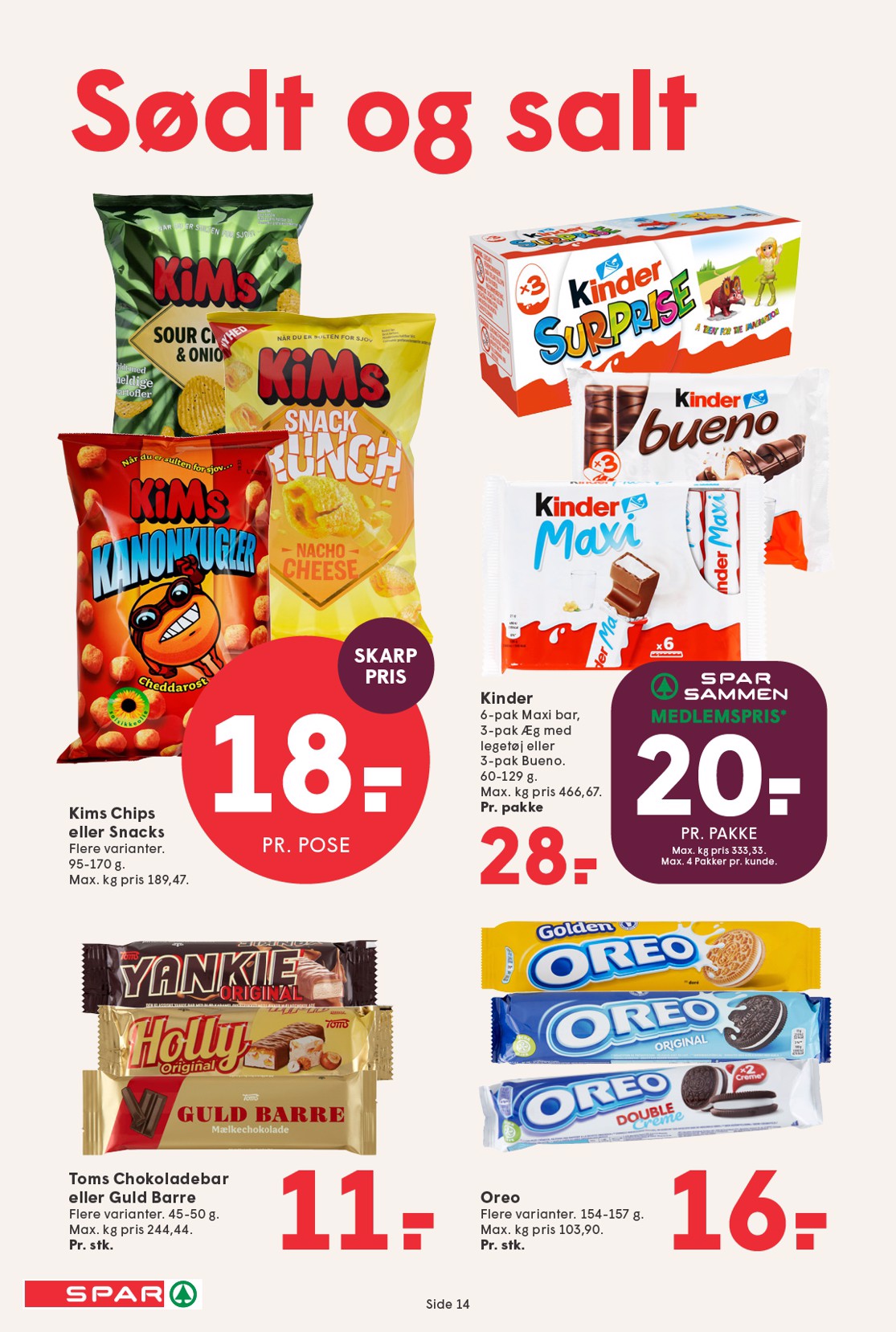 spar - Spar tilbudsavis for næste uge fra fredag, 10.07.2026 til torsdag, 16.07.2026 - page: 16