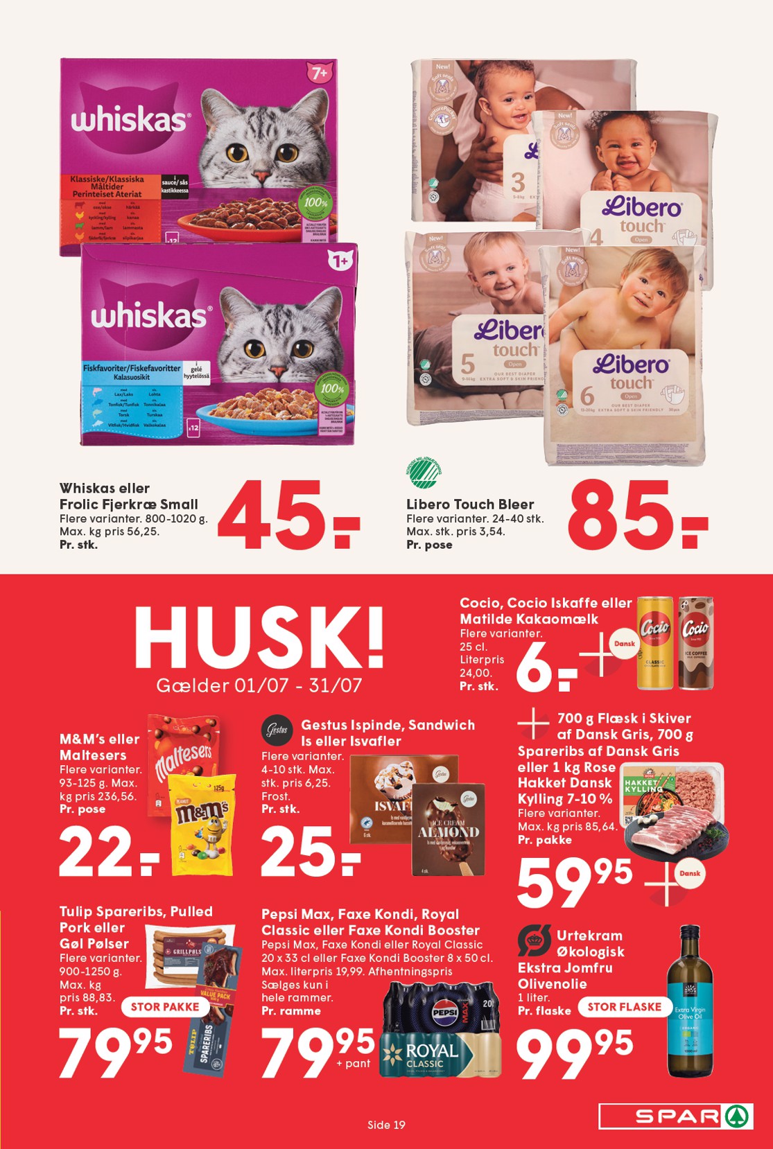 spar - Spar tilbudsavis for næste uge fra fredag, 17.07.2026 til torsdag, 23.07.2026 - page: 21