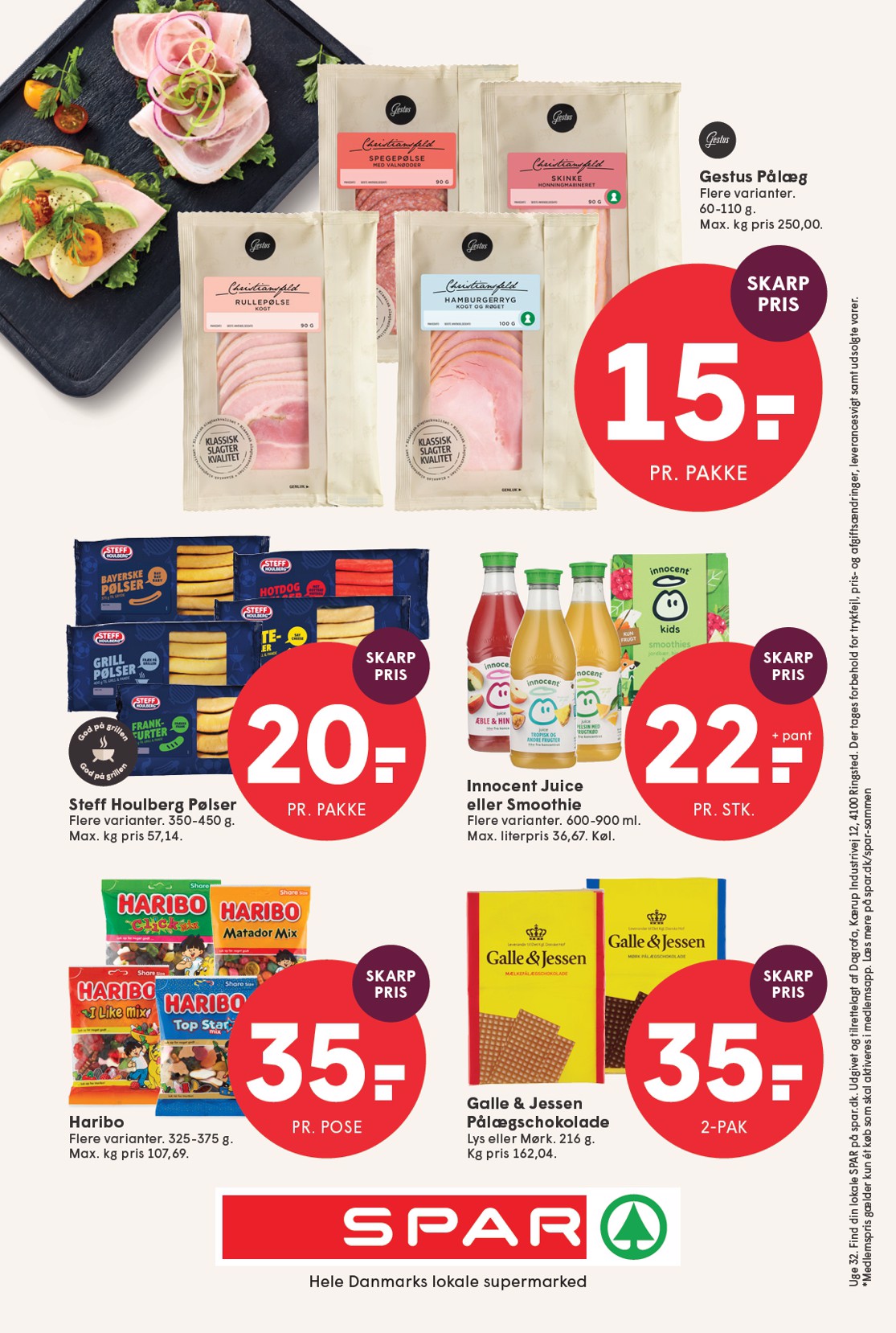 spar - Spar tilbudsavis for næste uge fra fredag, 31.07.2026 til torsdag, 06.08.2026 - page: 22