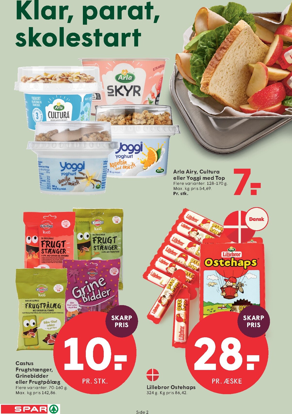 spar - Aktuel Spar tilbudsavis fra fredag, 07.08.2026 til torsdag, 13.08.2026 - page: 2