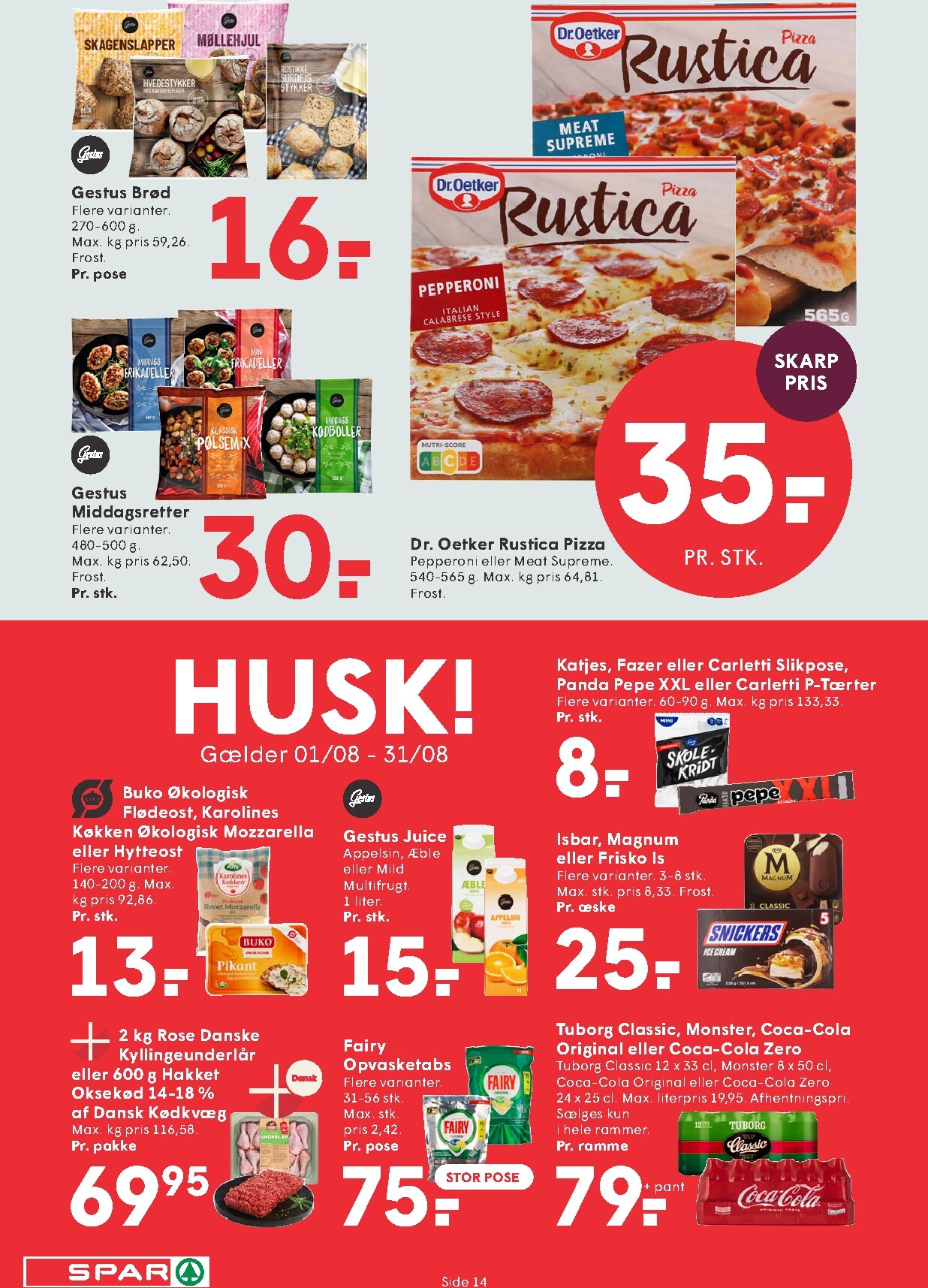 spar - Aktuel Spar tilbudsavis fra fredag, 07.08.2026 til torsdag, 13.08.2026 - page: 15