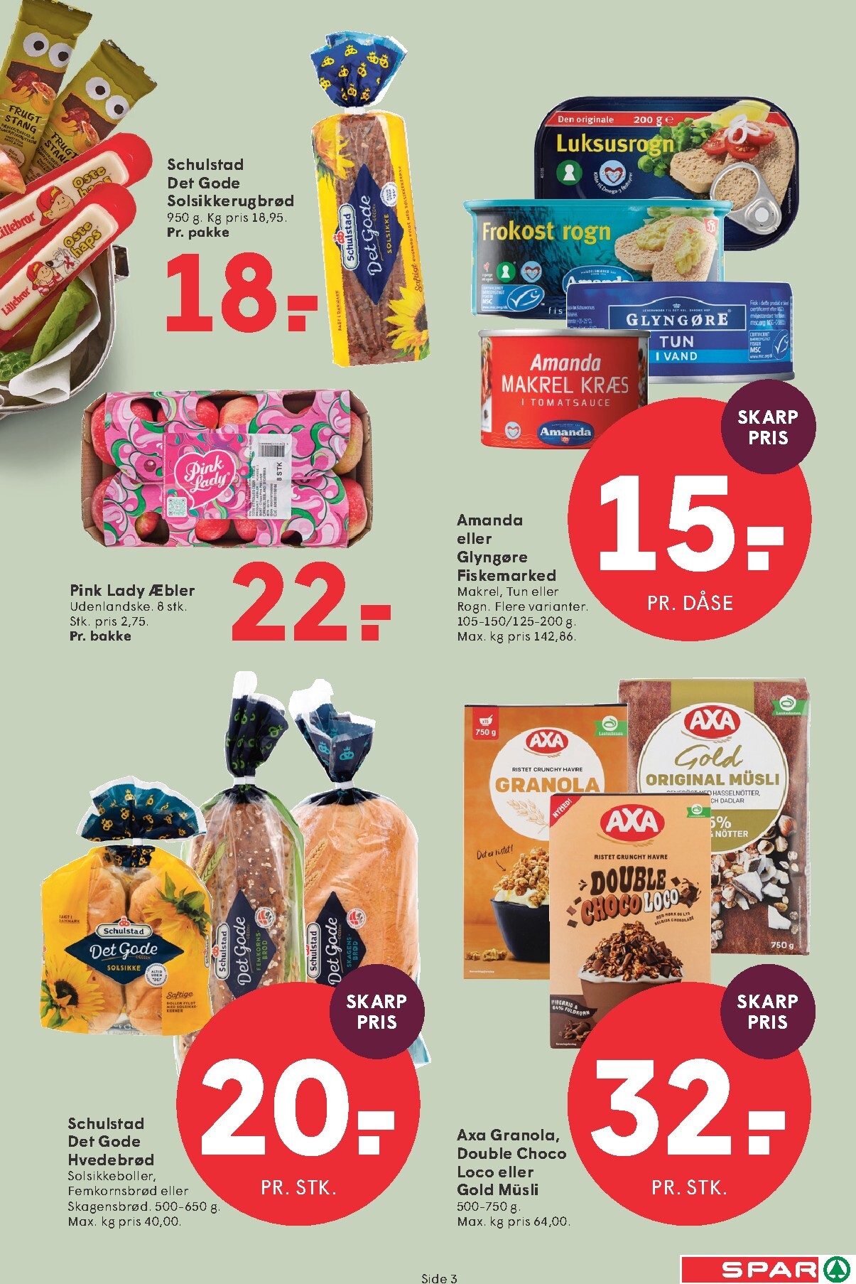 spar - Aktuel Spar tilbudsavis fra fredag, 07.08.2026 til torsdag, 13.08.2026 - page: 3
