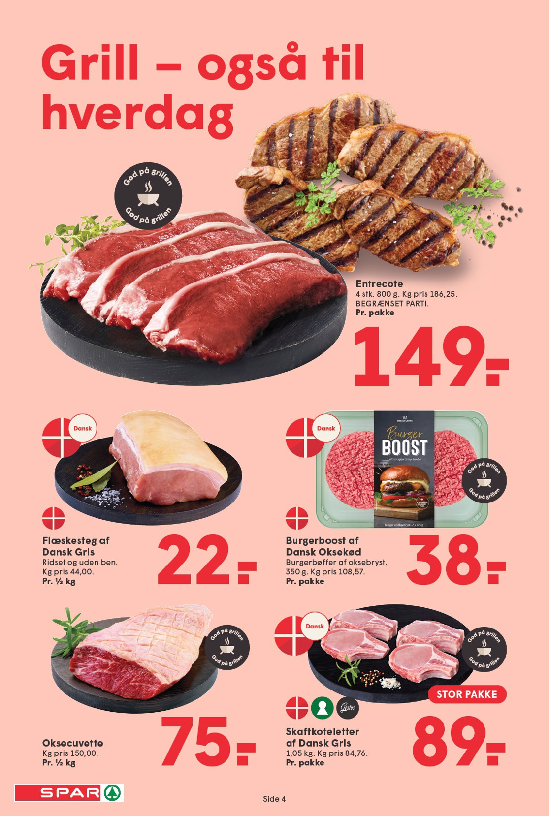 spar - Spar tilbudsavis for næste uge fra fredag, 14.08.2026 til torsdag, 20.08.2026 - page: 4