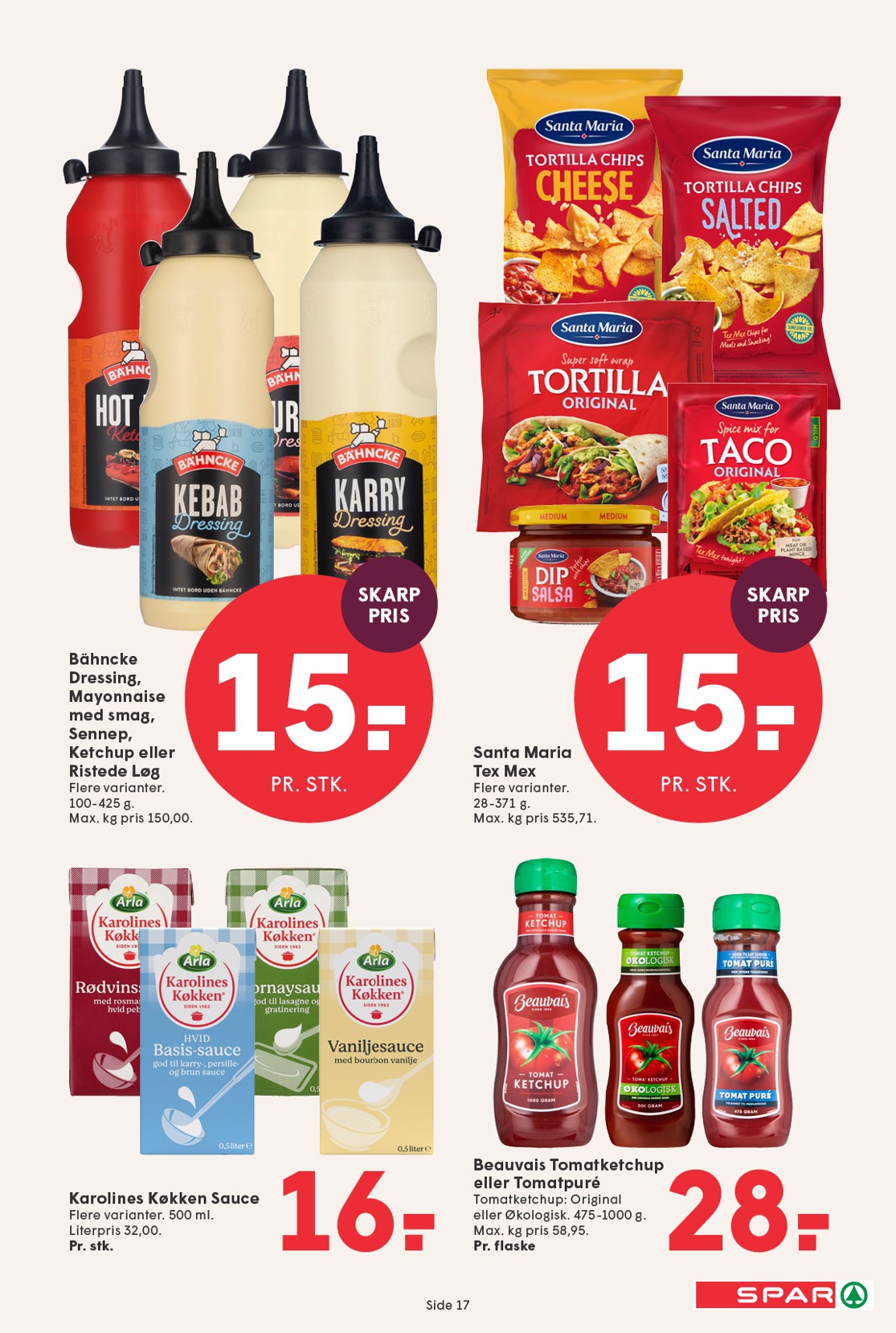 spar - Spar tilbudsavis for næste uge fra fredag, 14.08.2026 til torsdag, 20.08.2026 - page: 18