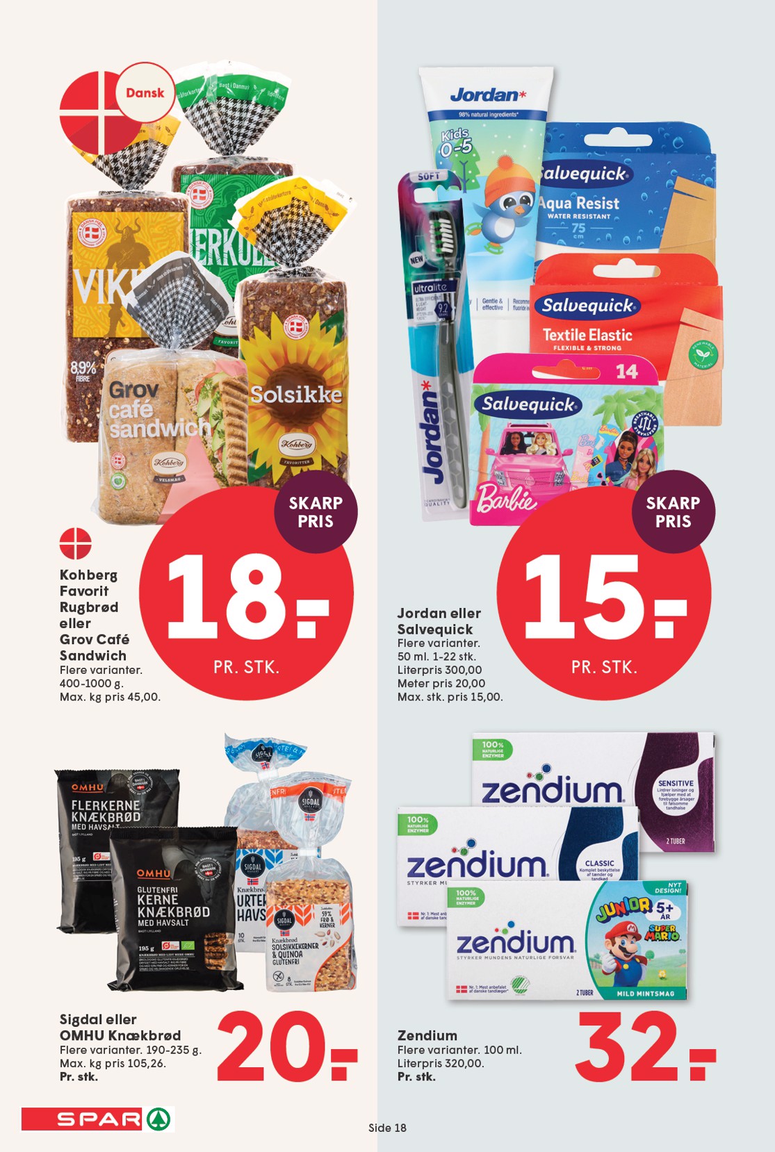 spar - Spar tilbudsavis for næste uge fra fredag, 21.08.2026 til torsdag, 27.08.2026 - page: 20