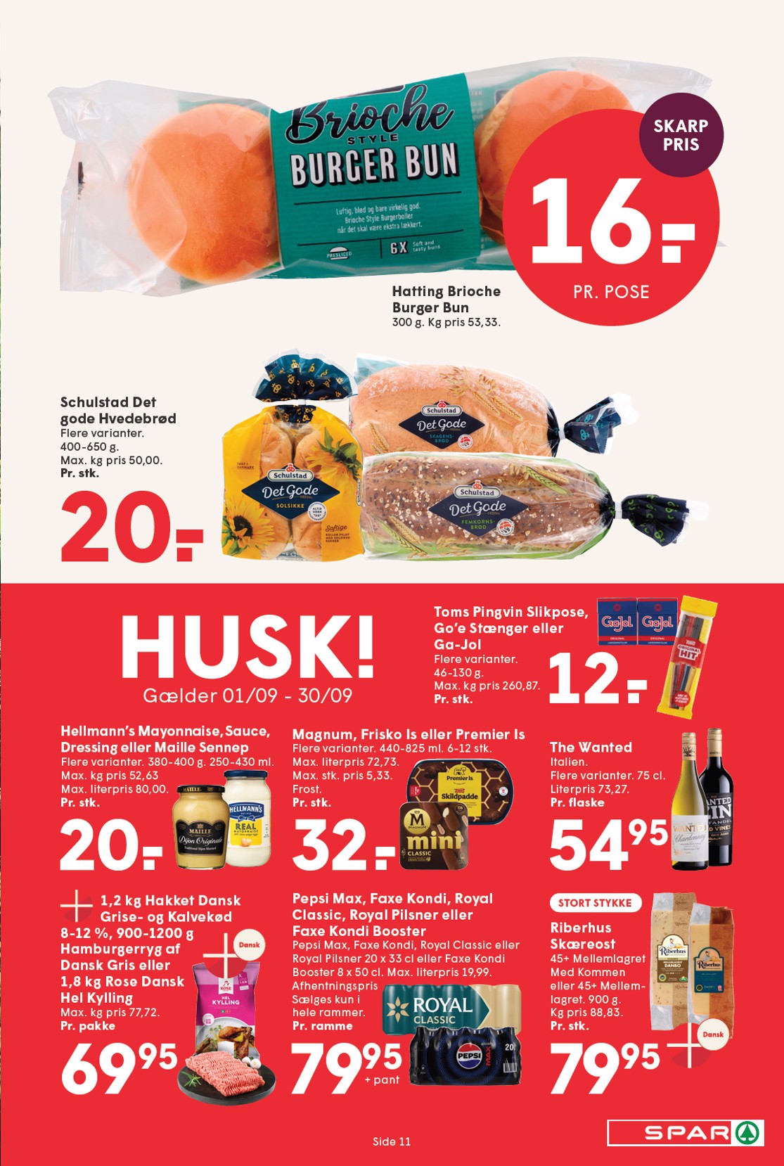 spar - Spar tilbudsavis for næste uge fra fredag, 11.09.2026 til torsdag, 17.09.2026 - page: 12