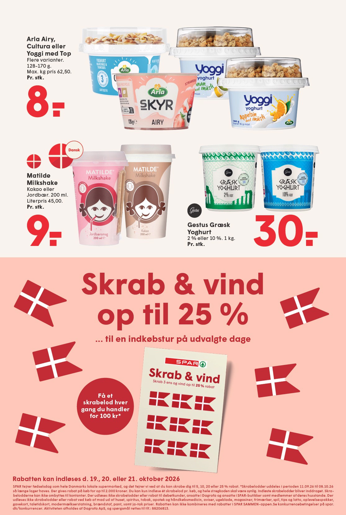 spar - Spar tilbudsavis for næste uge fra fredag, 25.09.2026 til torsdag, 01.10.2026 - page: 8