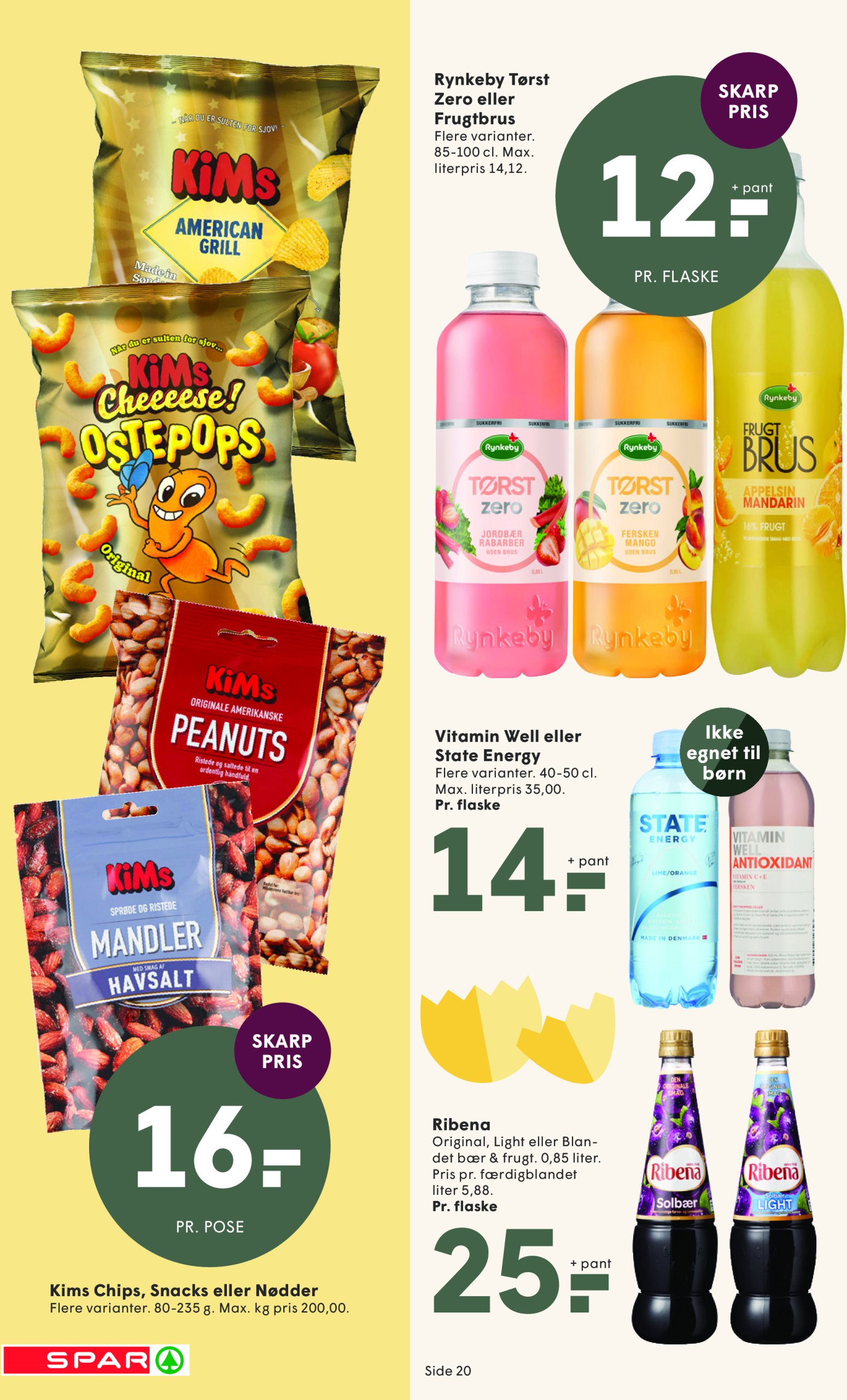 spar - Spar tilbudsavis gyldig fra 28.03. - 03.04. - page: 20