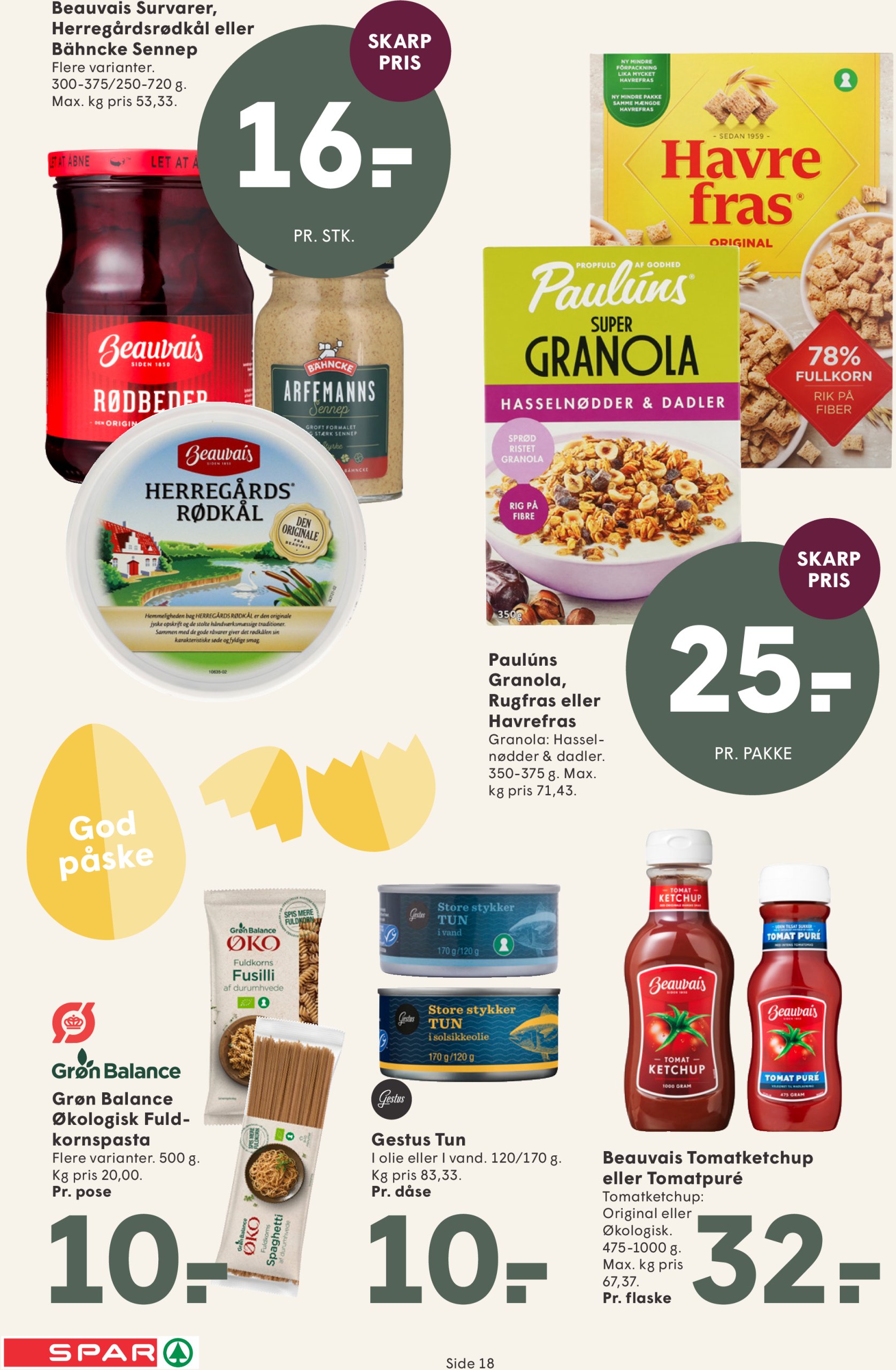 spar - Spar tilbudsavis gyldig fra 11.04. - 19.04. - page: 18