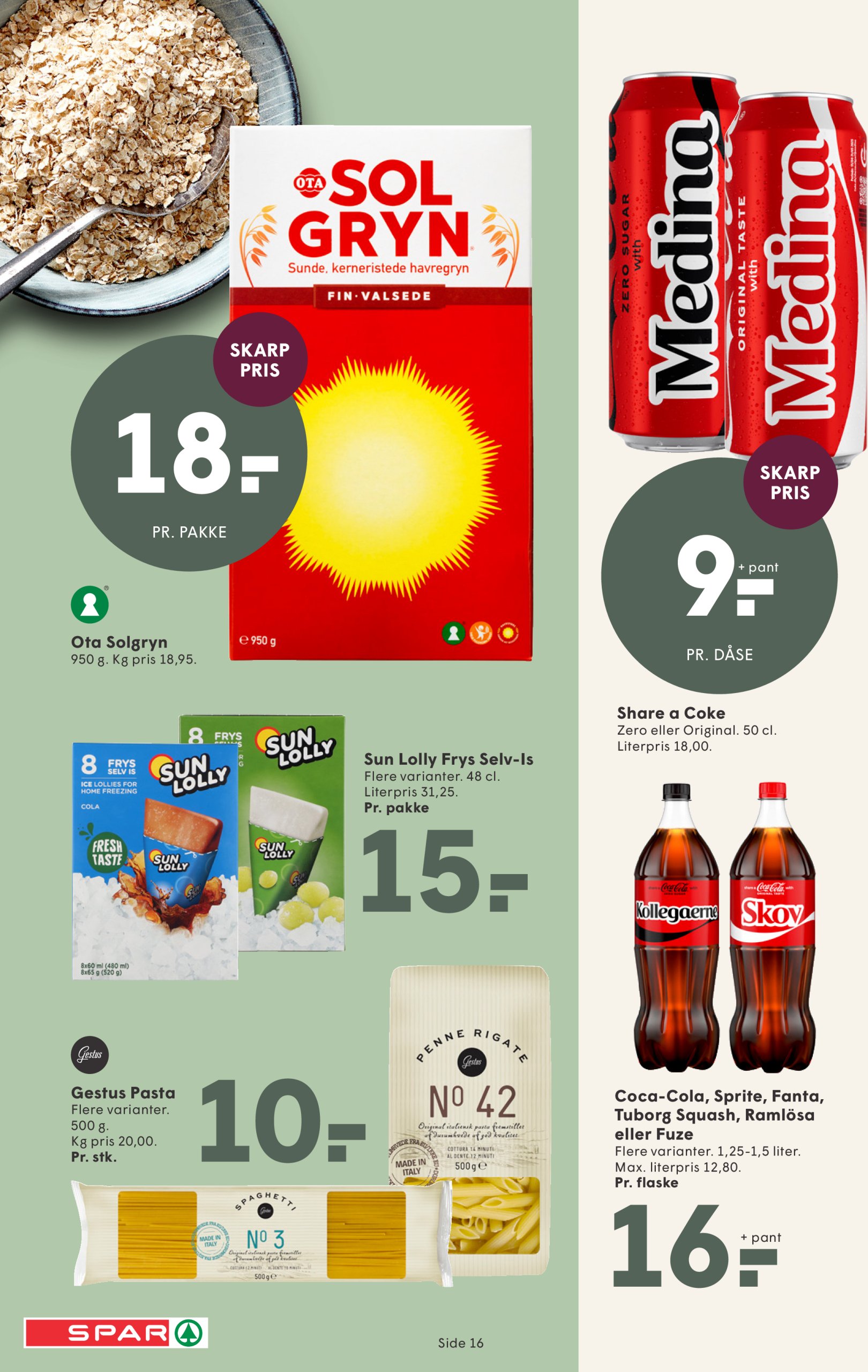 spar - Spar tilbudsavis gyldig fra 02.05. - 08.05. - page: 16