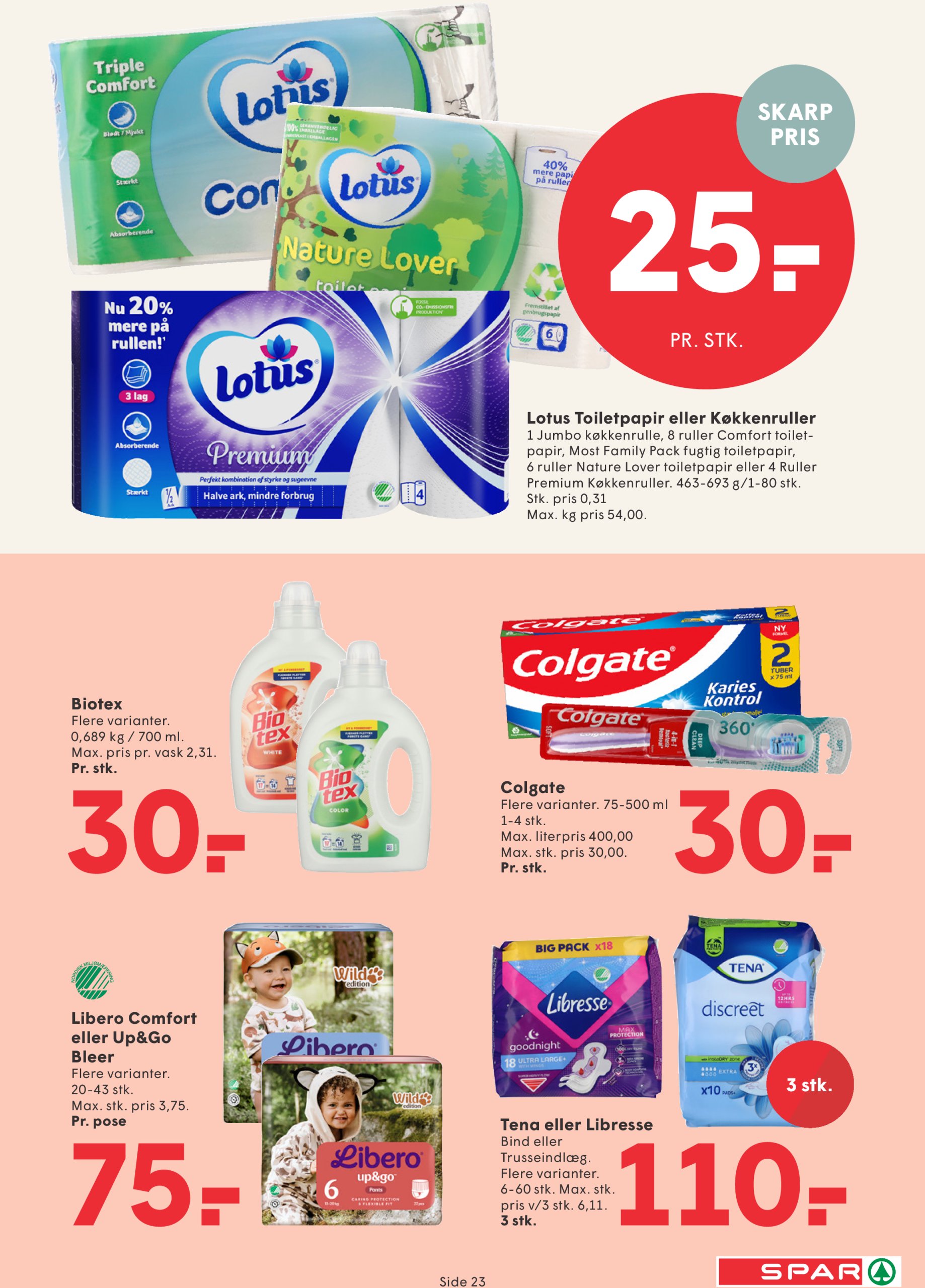 spar - Spar tilbudsavis gyldig fra 30.05. - 05.06. - page: 23