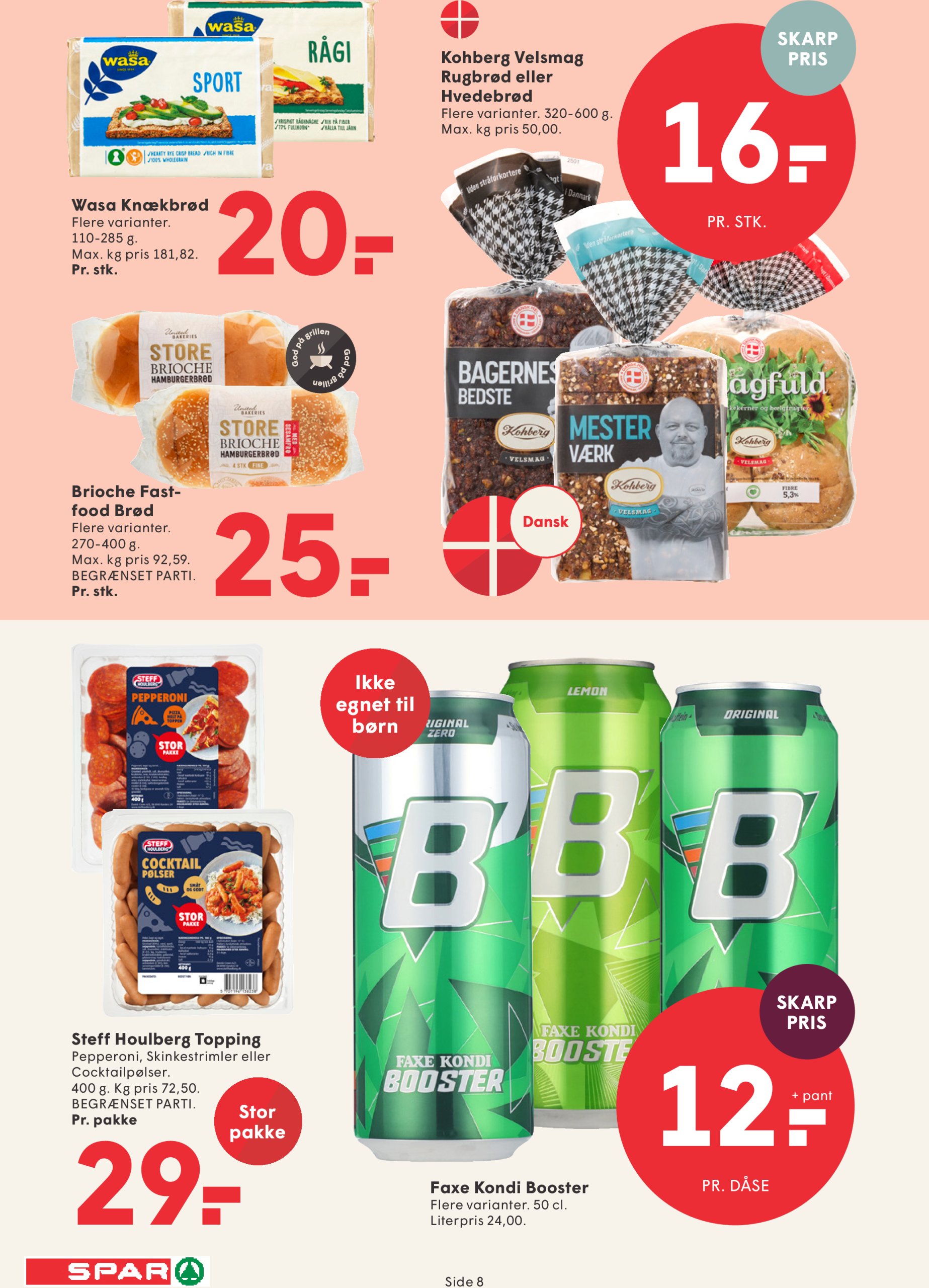 spar - Spar tilbudsavis gyldig fra 13.06. til 19.06. - page: 8