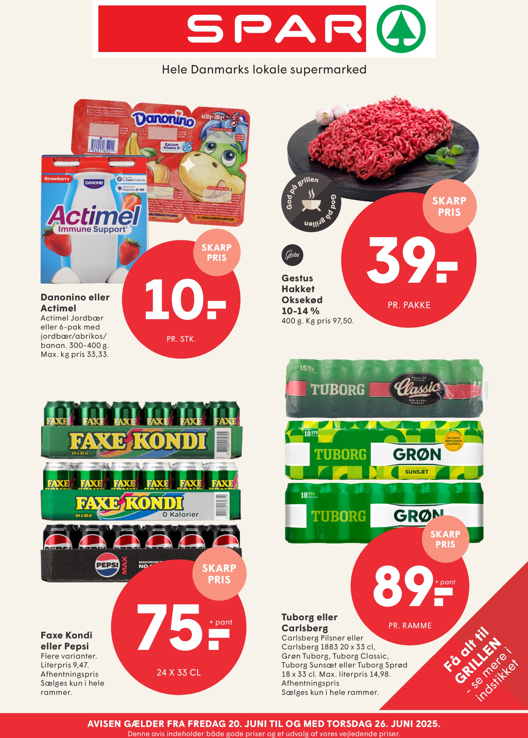 spar - Spar tilbudsavis gyldig fra 20.06. til 26.06.