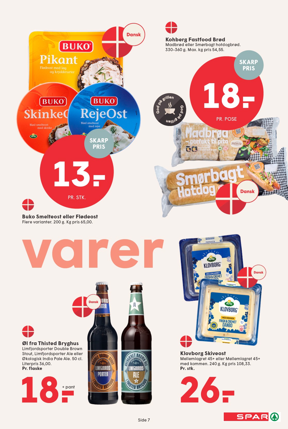 spar - Spar tilbudsavis gyldig fra 25.07. til 31.07. - page: 7