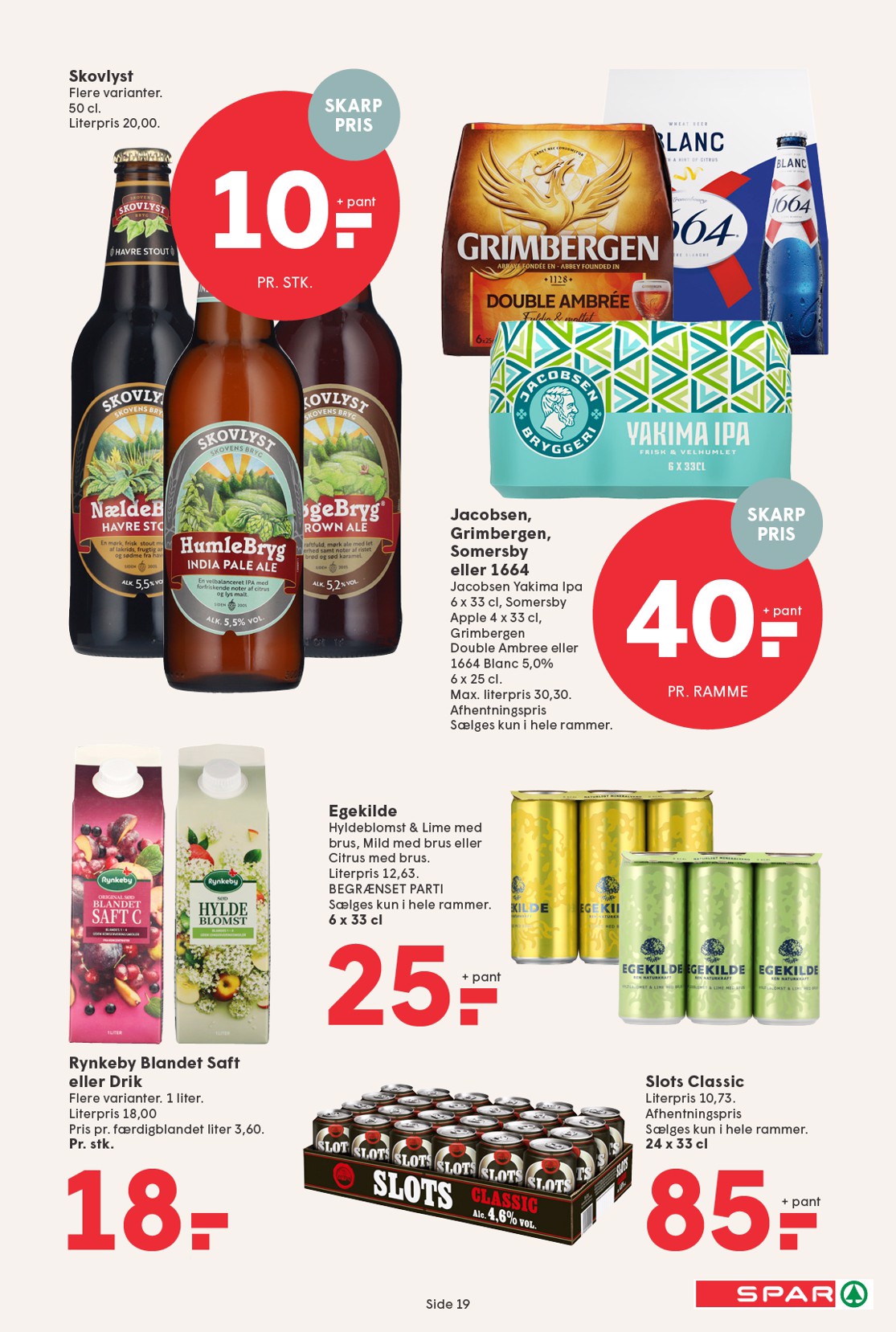 spar - Spar tilbudsavis gyldig fra 25.07. til 31.07. - page: 19