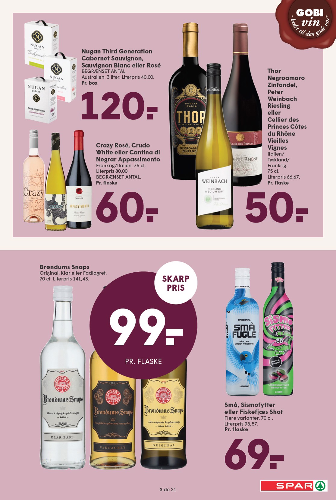 spar - Spar tilbudsavis gyldig fra 25.07. til 31.07. - page: 21