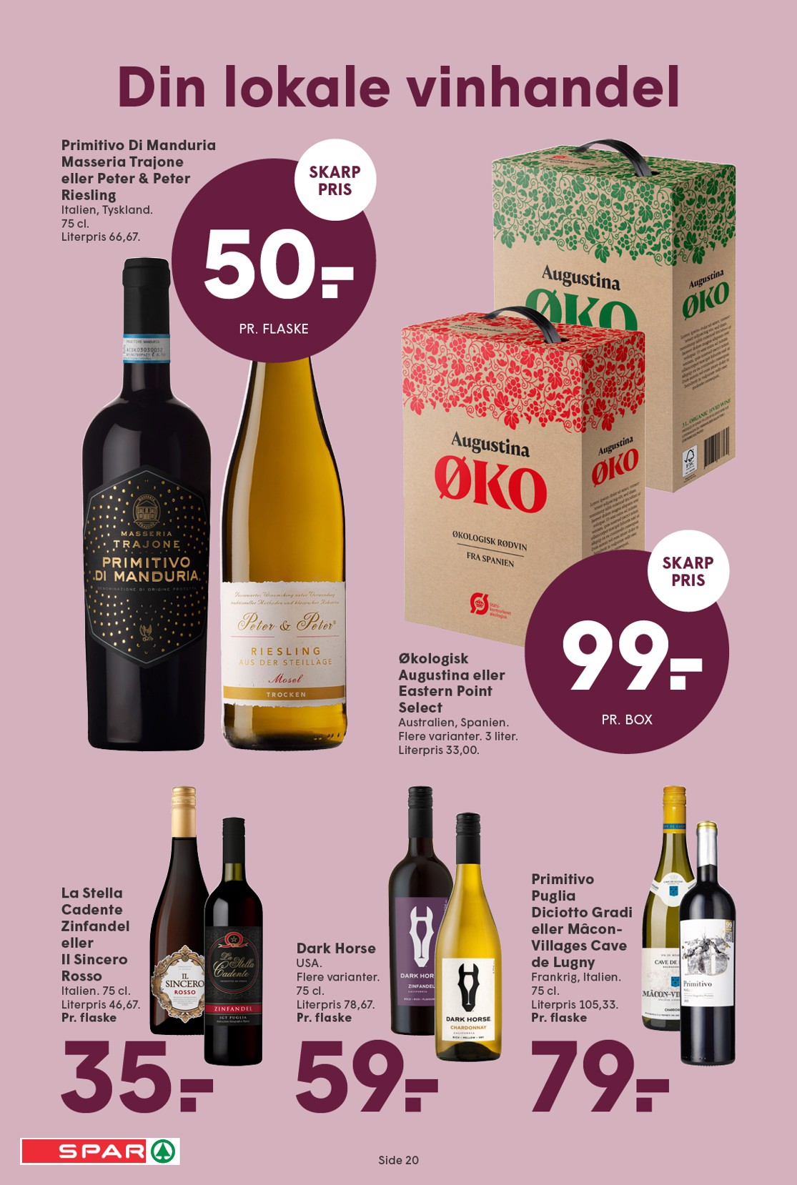 spar - Spar tilbudsavis gyldig fra 25.07. til 31.07. - page: 20