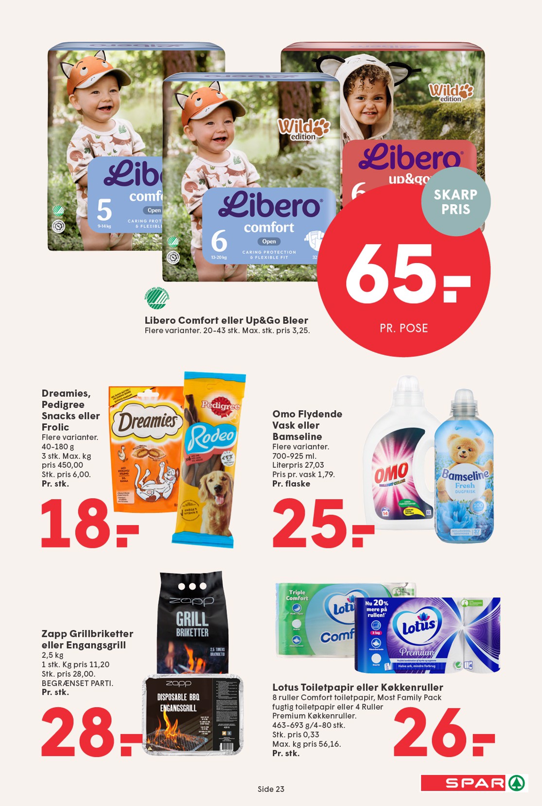 spar - Spar tilbudsavis gyldig fra 25.07. til 31.07. - page: 23