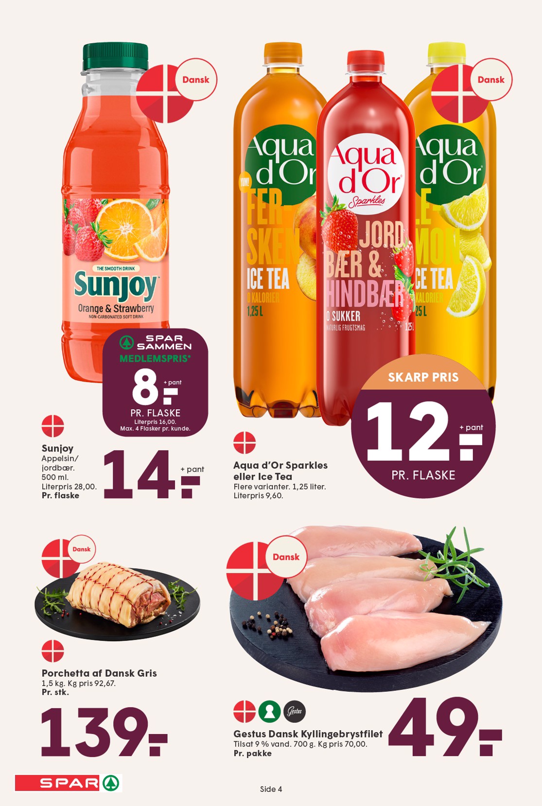 spar - Spar tilbudsavis gyldig fra 24.10. til 30.10. - page: 4