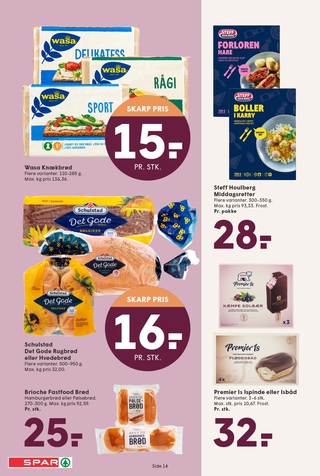 spar - Spar tilbudsavis gyldig fra 24.10. til 30.10. - page: 14