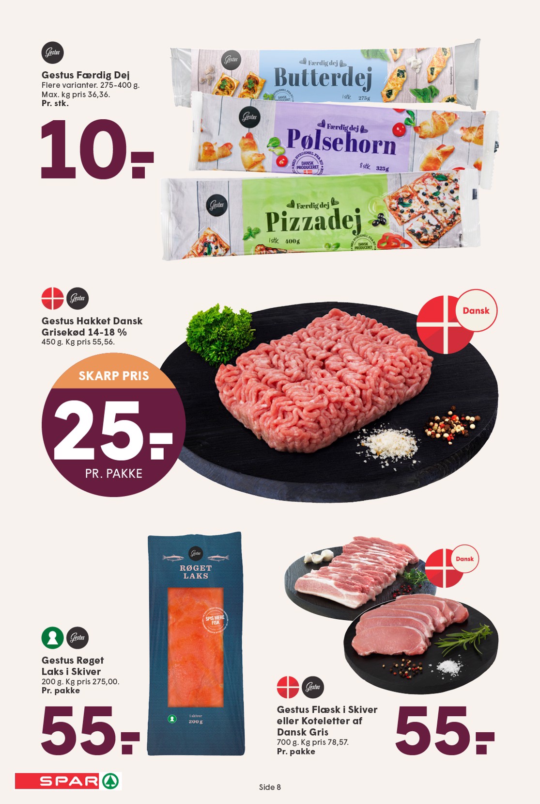 spar - Spar tilbudsavis gyldig fra 24.10. til 30.10. - page: 8