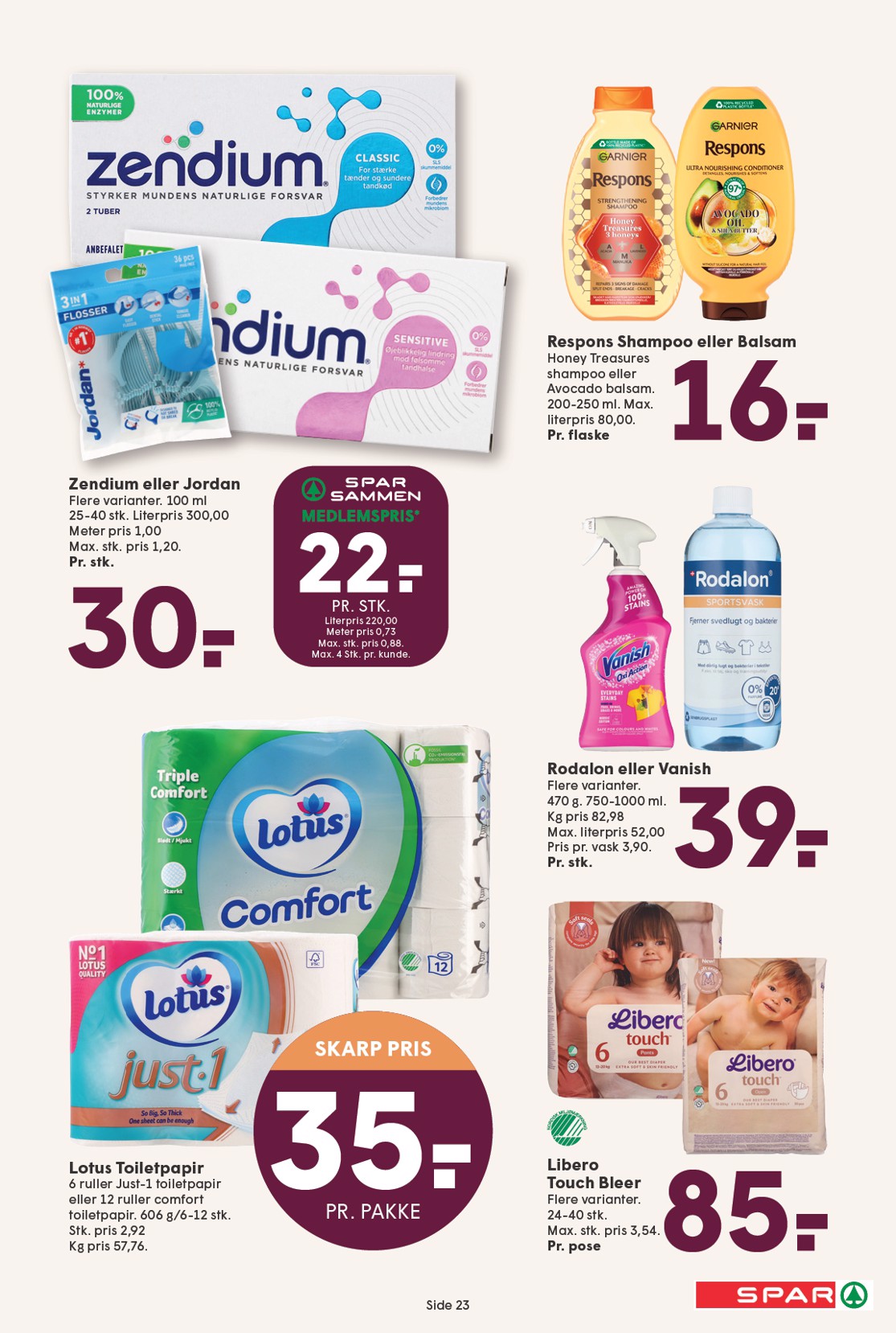 spar - Spar tilbudsavis gyldig fra 24.10. til 30.10. - page: 23