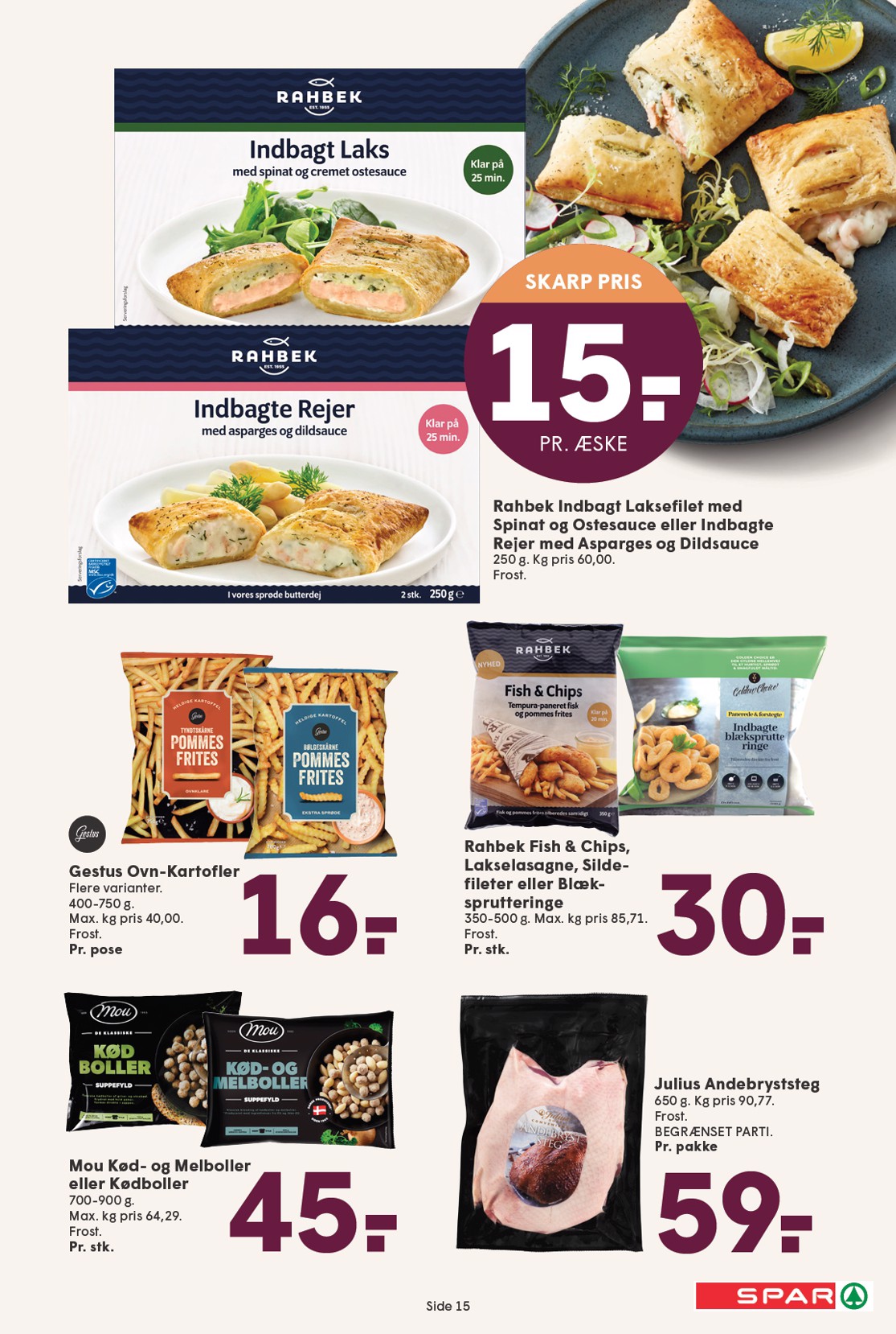 spar - Spar tilbudsavis gyldig fra 24.10. til 30.10. - page: 15