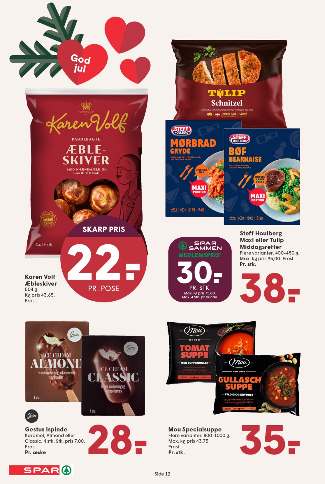 spar - Spar tilbudsavis gyldig fra 31.10. til 06.11. - page: 12