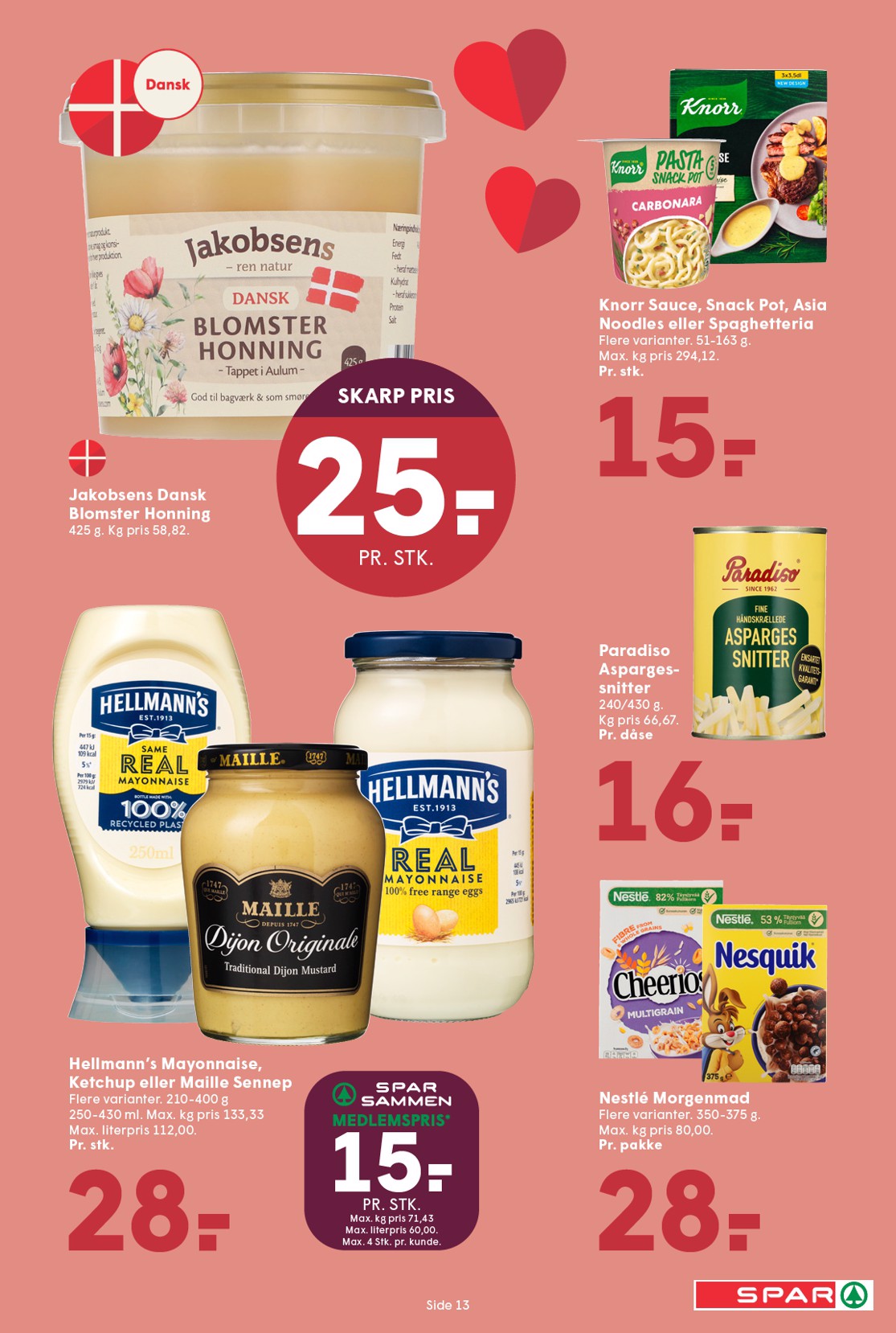 spar - Spar tilbudsavis gyldig fra 31.10. til 06.11. - page: 13