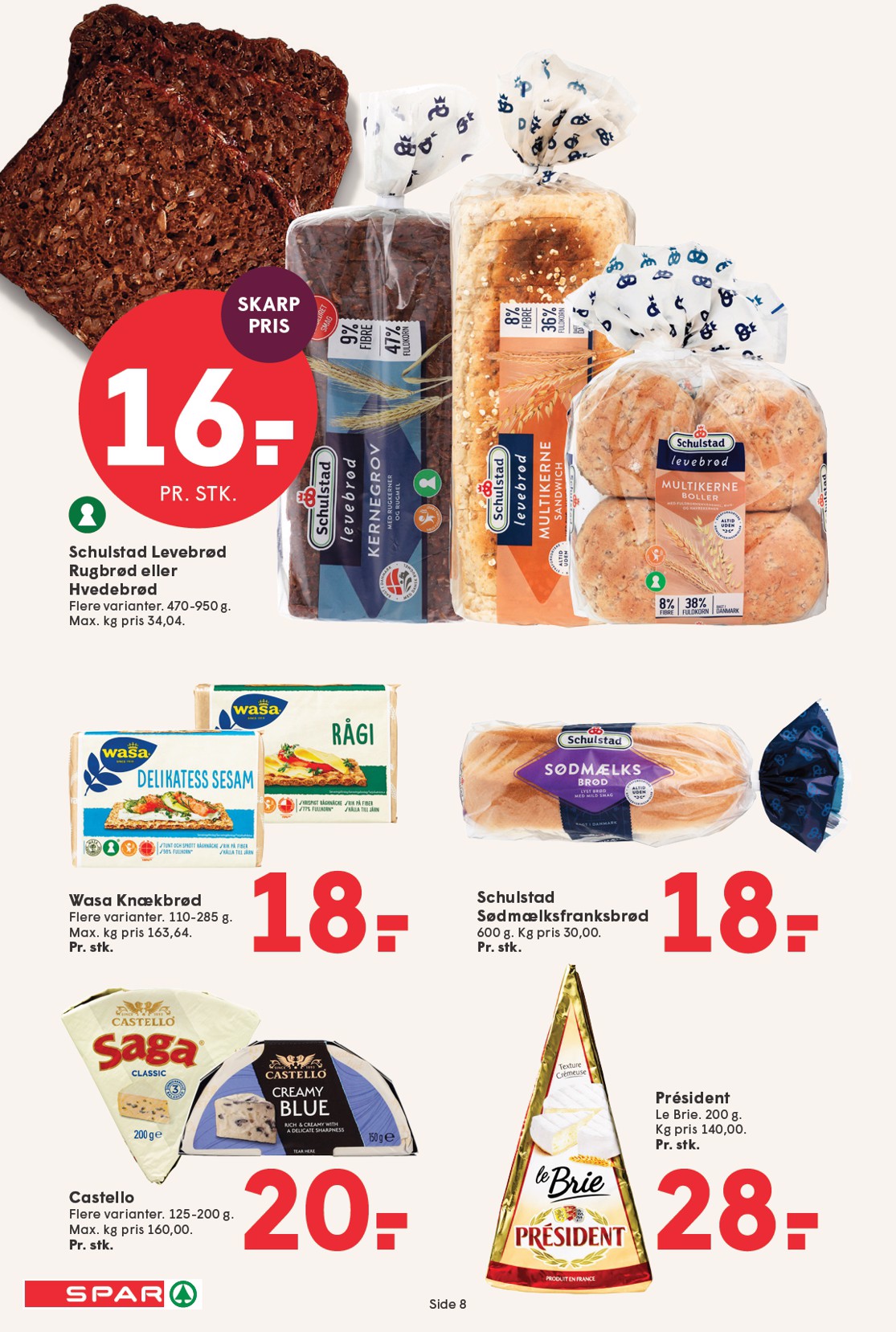 spar - Spar tilbudsavis gyldig fra 09.01. til 15.01. - page: 8